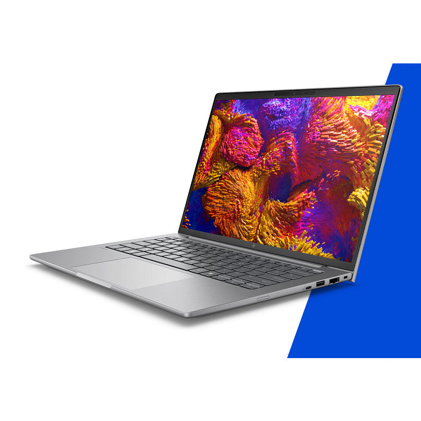 HP ZBook 8 G1ah Wolf Pro Security Edition AMD Ryzen™ 5 PRO PRO 230 Mobile workstation 14" Touchscreen WUXGA 16 GB DDR5-SDRAM 512 GB SSD Wi-Fi 7 (802.11be) Windows 11 Pro AI PC Silver