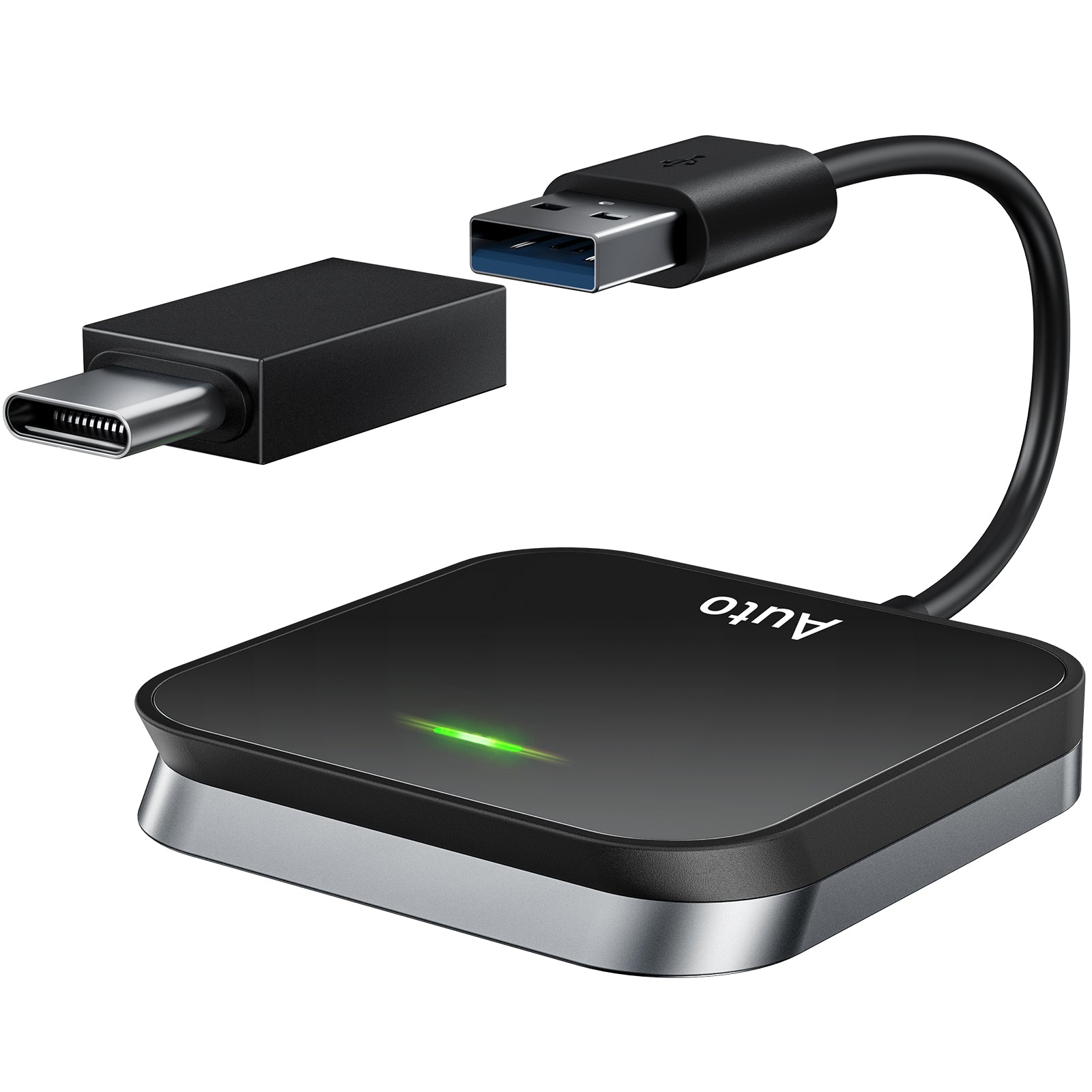 Wireless Android Car Adapter, Plug and Play for OEM Factory Wired Android Car