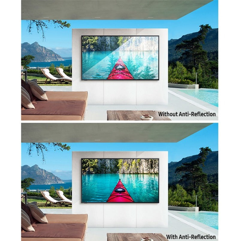 Samsung The Terrace 65" Outdoor QLED 4K Smart TV, IP55 Weather-Resistant, Anti-Glare, 240Hz Motion Rate, Quantum HDR, Voice Control, 3 HDMI - QN65LST7TAFXZA (1 Year Warranty)