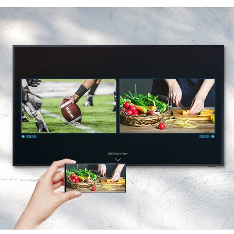 Samsung The Terrace 65" Outdoor QLED 4K Smart TV, IP55 Weather-Resistant, Anti-Glare, 240Hz Motion Rate, Quantum HDR, Voice Control, 3 HDMI - QN65LST7TAFXZA (1 Year Warranty)