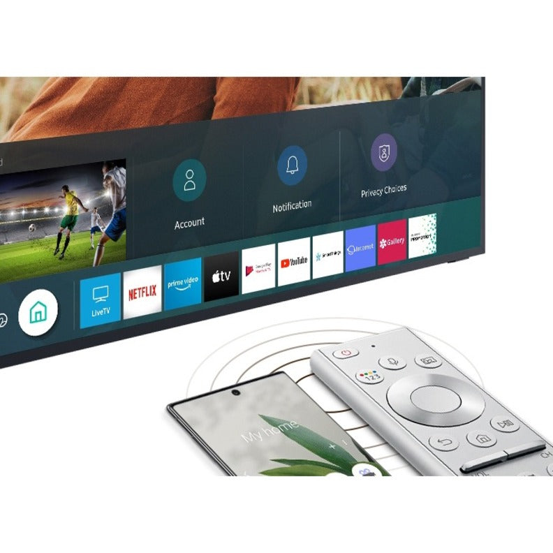 Samsung The Terrace 65" Outdoor QLED 4K Smart TV, IP55 Weather-Resistant, Anti-Glare, 240Hz Motion Rate, Quantum HDR, Voice Control, 3 HDMI - QN65LST7TAFXZA (1 Year Warranty)