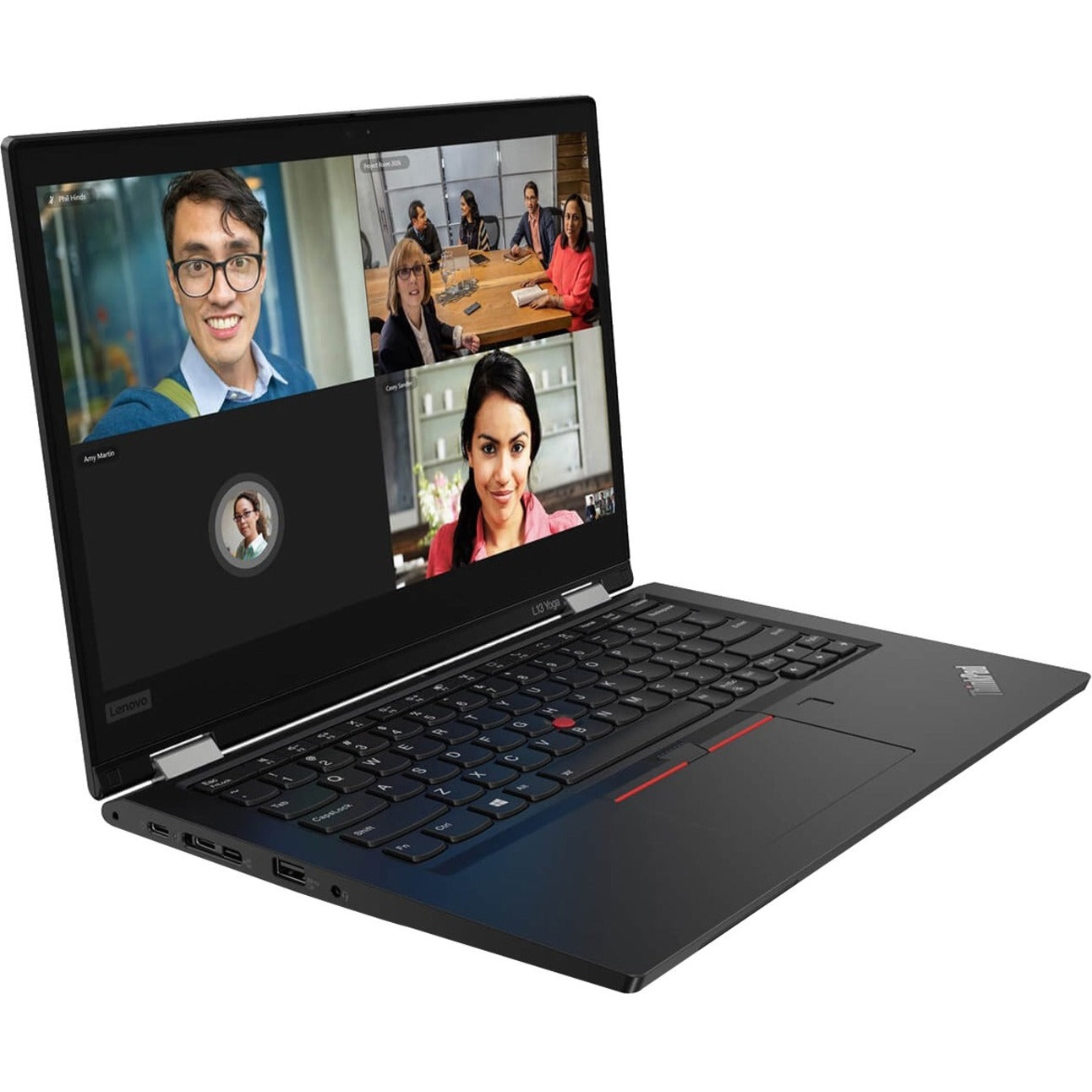 Lenovo 20VK0019US ThinkPad L13 Yoga Gen 2 13.3" Touchscreen Convertible 2 in 1 Notebook, Intel Core i7, 16GB RAM, 512GB SSD, Windows 10 Pro