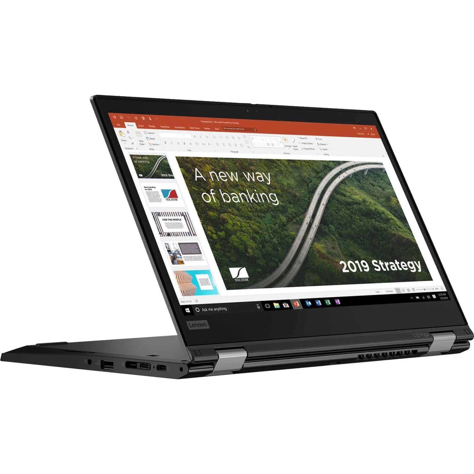 Lenovo 20VK0019US ThinkPad L13 Yoga Gen 2 13.3" Touchscreen Convertible 2 in 1 Notebook, Intel Core i7, 16GB RAM, 512GB SSD, Windows 10 Pro