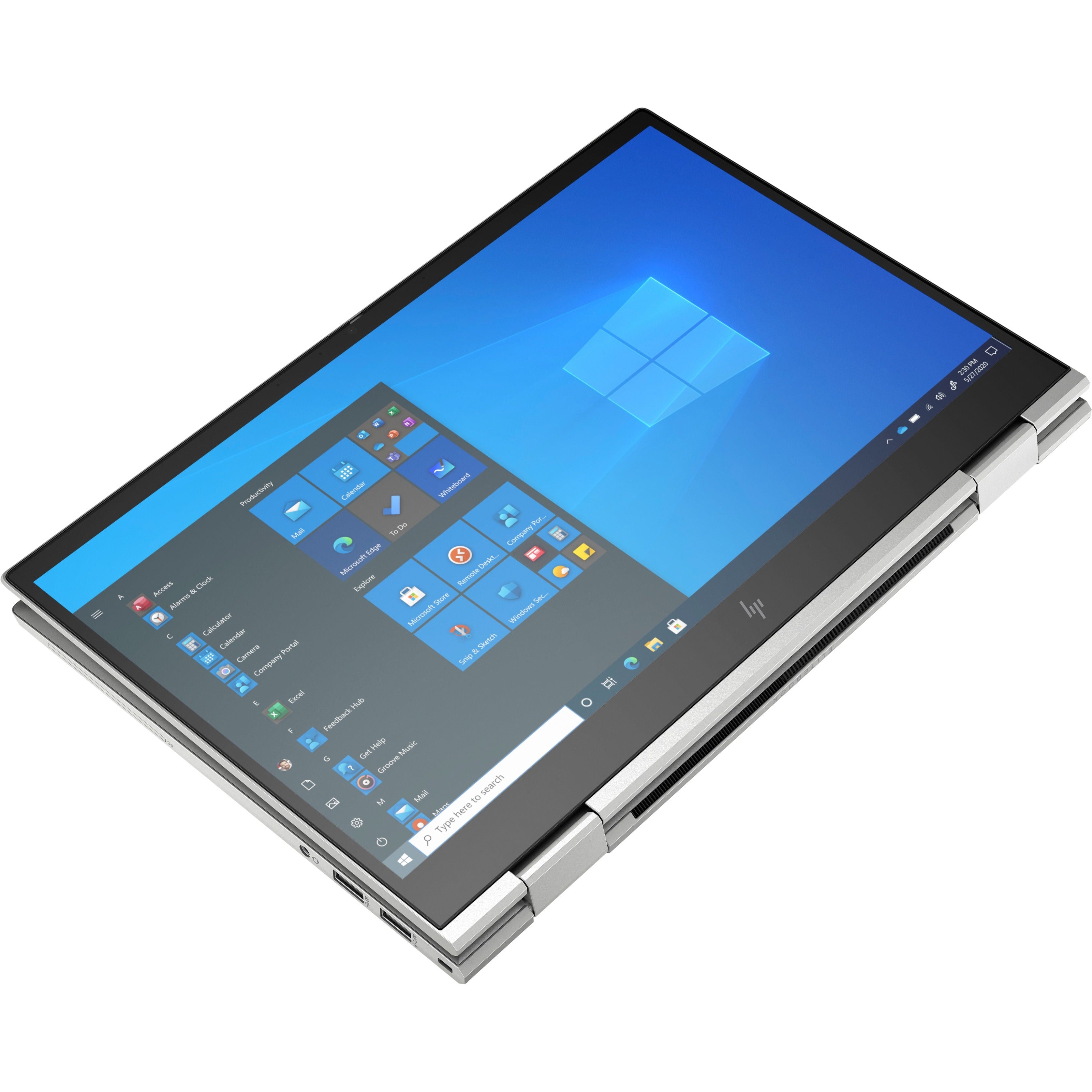 HP EliteBook x360 830 G8 Notebook PC, 13.3" FHD Touchscreen, Intel i7-1185G7, 16GB RAM, 512GB SSD, Windows 10 Pro