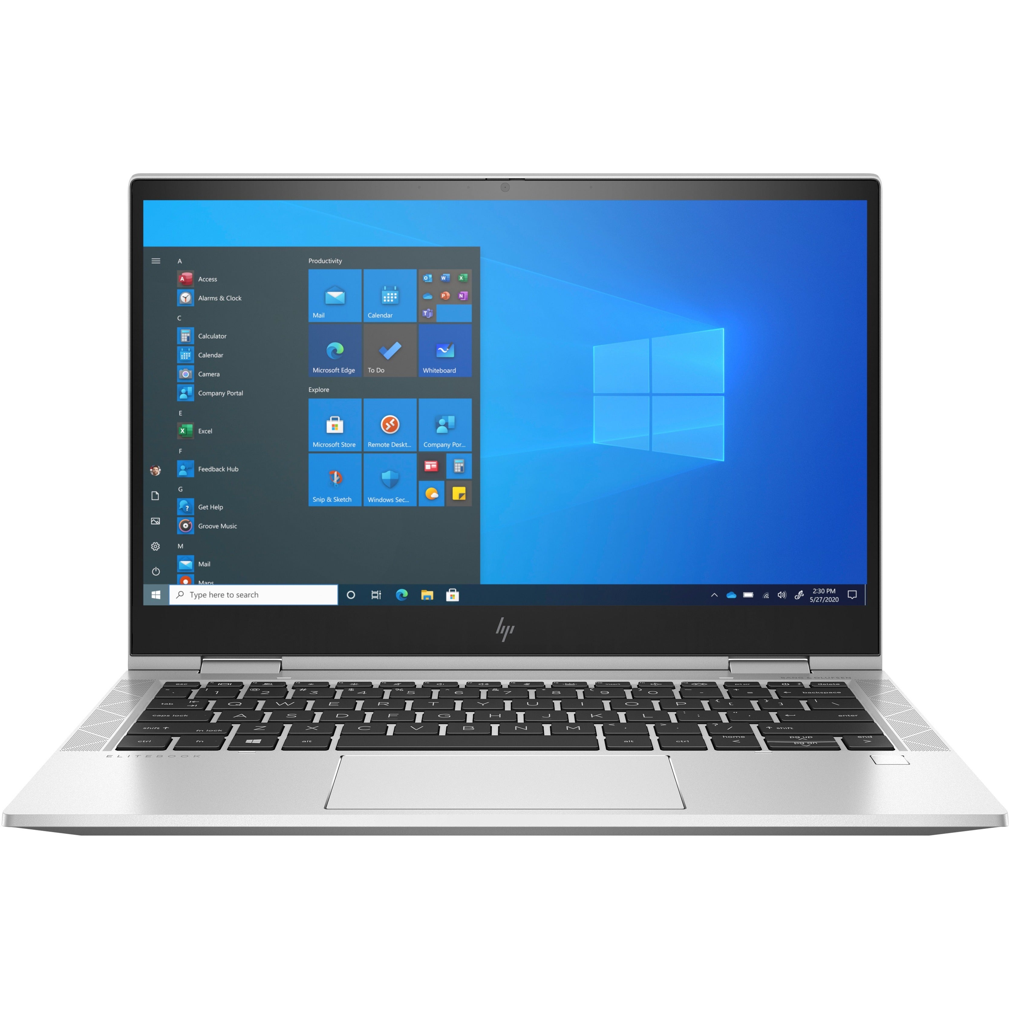 HP EliteBook x360 830 G8 Notebook PC, 13.3" FHD Touchscreen, Intel i7-1185G7, 16GB RAM, 512GB SSD, Windows 10 Pro
