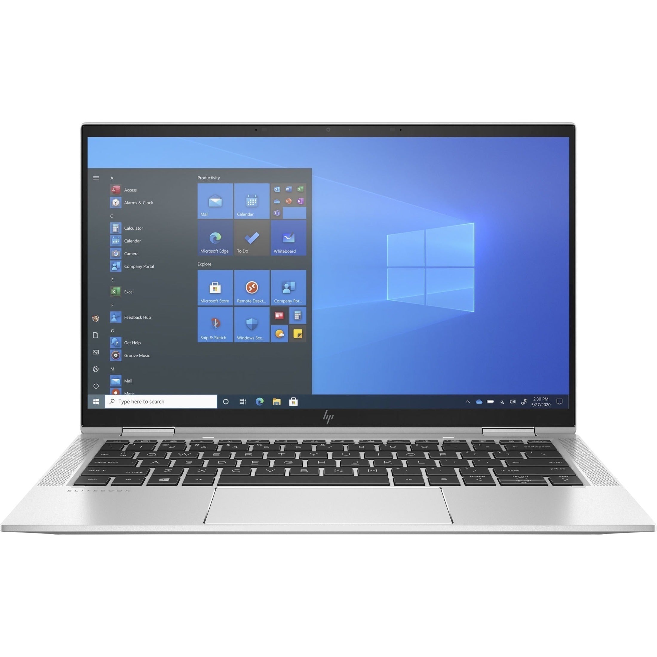 HP EliteBook x360 1030 G8 13.3" 2 in 1 Notebook, Intel EVO Core i7, 16GB RAM, 256GB SSD, Windows 10 Pro