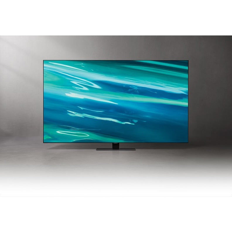 Samsung QN85Q80AAF 85" Smart LED-LCD TV, 4K UHD, Quantum HDR 12x, Quantum Dot Technology, Motion Rate 240, Voice Control with Google Assistant, Alexa, Bixby - QN85Q80AAFXZA (1 Year Warranty)