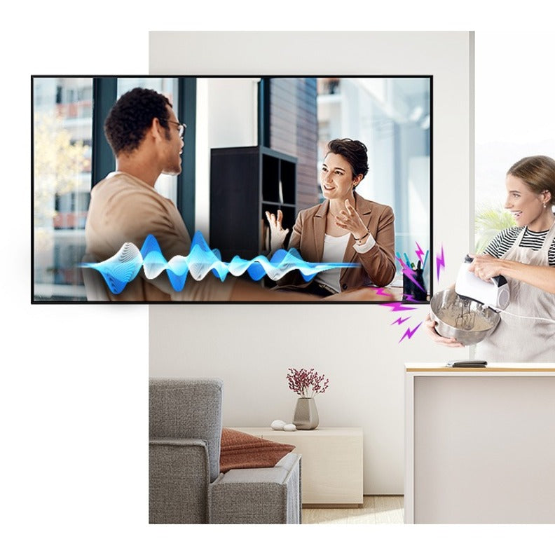 Samsung QN85Q80AAF 85" Smart LED-LCD TV, 4K UHD, Quantum HDR 12x, Quantum Dot Technology, Motion Rate 240, Voice Control with Google Assistant, Alexa, Bixby - QN85Q80AAFXZA (1 Year Warranty)