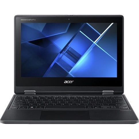 Acer NX.VNEAA.002 TravelMate Spin B3 TMB311R-31-C8GZ 2 in 1 Notebook, Windows 10 Pro, 11.6" HD Touchscreen, Intel Celeron N4020, 4GB RAM, 64GB Flash Memory