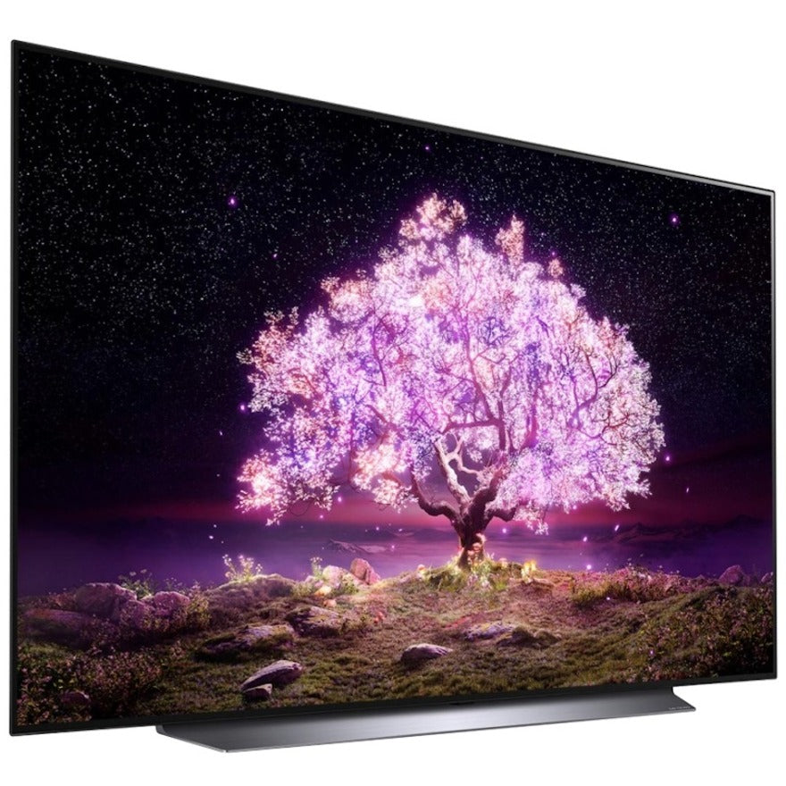 LG C1 55" Smart OLED TV, 4K UHD, Dolby Atmos, 120Hz Gaming Display, G-Sync Compatible, WebOS, AI ThinQ, HDR10, Voice Assistant - OLED55C1PUB (1 Year Warranty)
