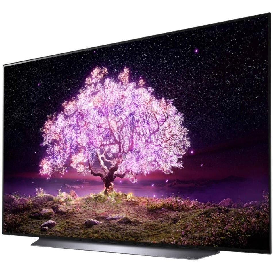 LG C1 55" Smart OLED TV, 4K UHD, Dolby Atmos, 120Hz Gaming Display, G-Sync Compatible, WebOS, AI ThinQ, HDR10, Voice Assistant - OLED55C1PUB (1 Year Warranty)