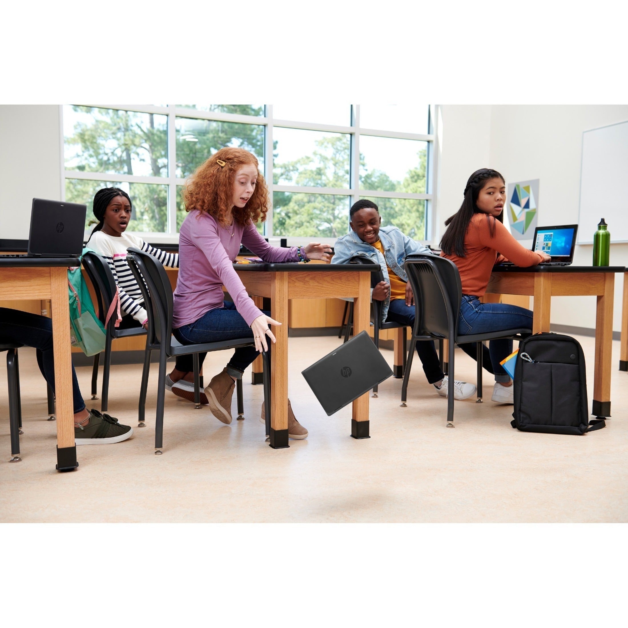 HP ProBook x360 11 G5 EE 11.6" Touchscreen Rugged Convertible 2 in 1 Notebook, Intel Pentium Silver N5030, 8GB RAM, 128GB SSD, Chalkboard Gray