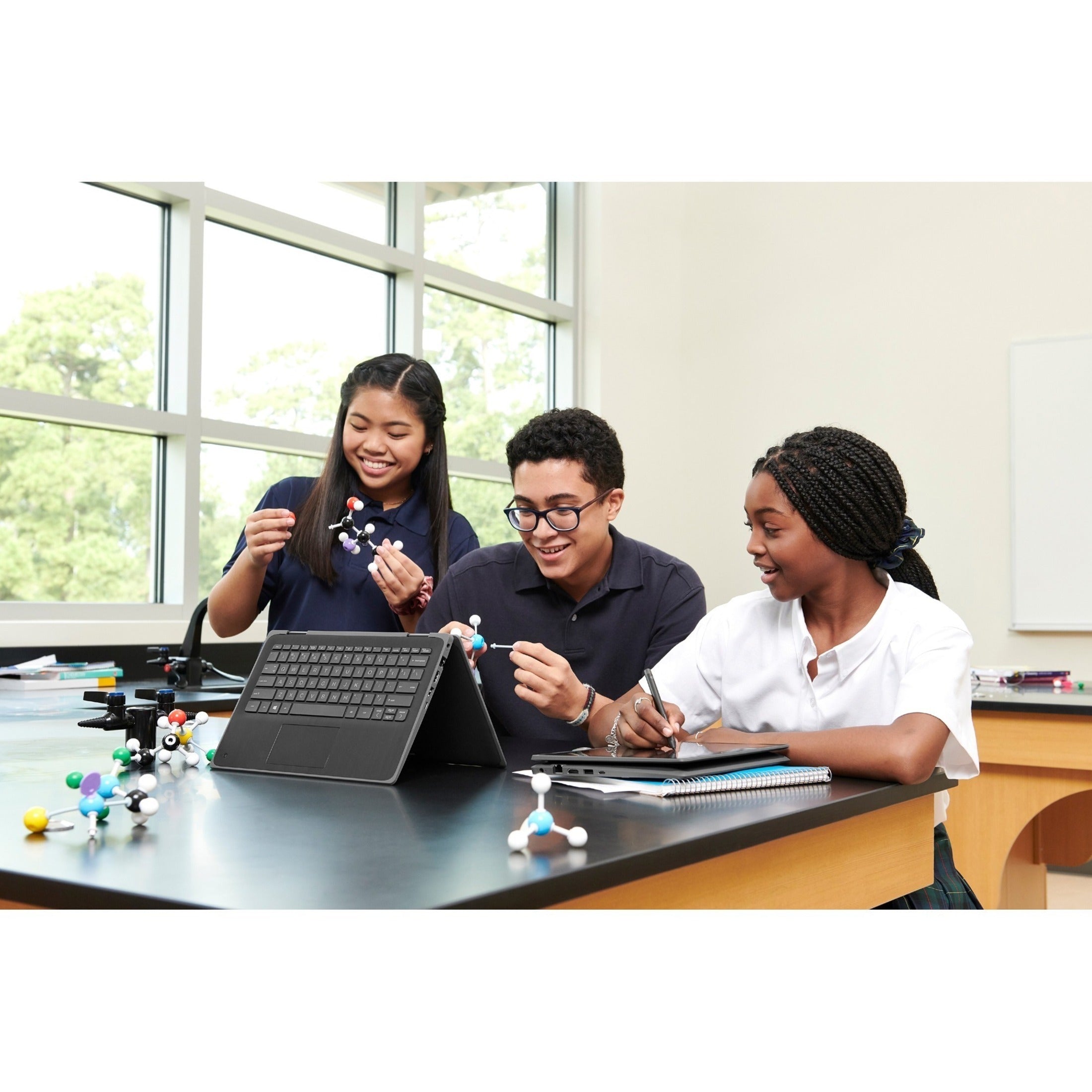 HP ProBook x360 11 G5 EE 11.6" Touchscreen Rugged Convertible 2 in 1 Notebook, Intel Pentium Silver N5030, 8GB RAM, 128GB SSD, Chalkboard Gray