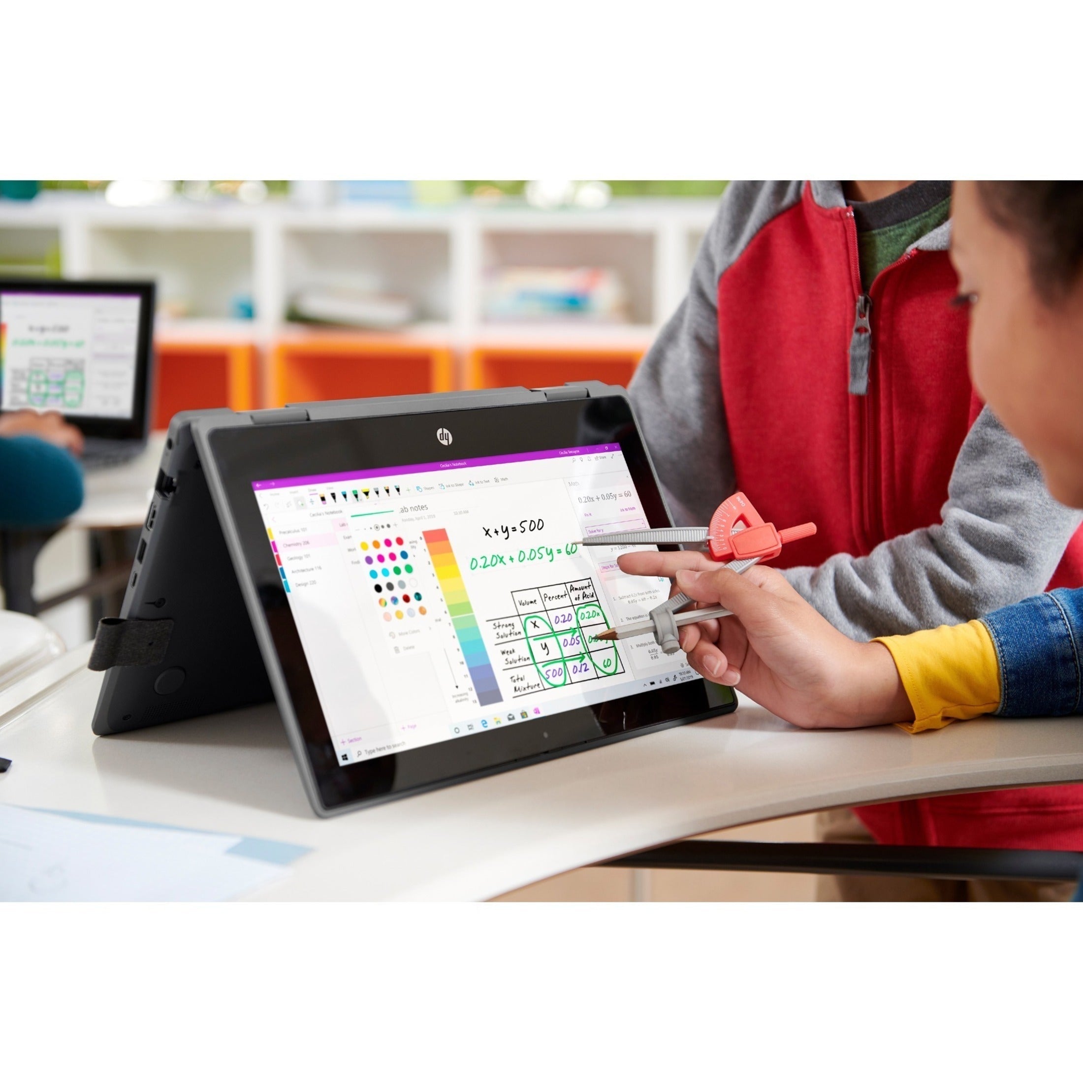 HP ProBook x360 11 G5 EE 11.6" Touchscreen Rugged Convertible 2 in 1 Notebook, Intel Pentium Silver N5030, 8GB RAM, 128GB SSD, Chalkboard Gray