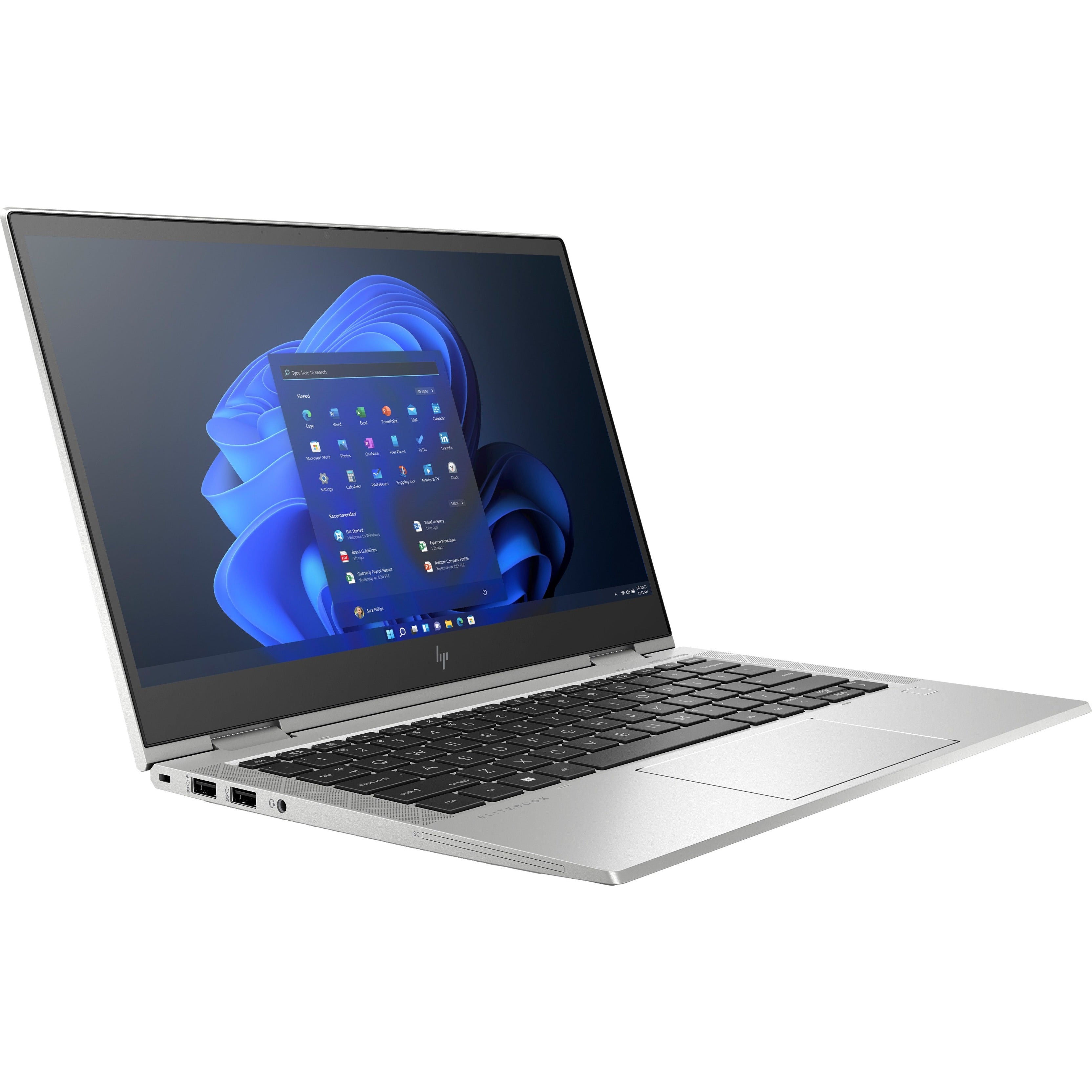 HP EliteBook x360 830 G8 2 in 1 Notebook, Intel i7-1165G7, 13.3" FHD, 16GB RAM, 512GB SSD, Windows 11 Pro