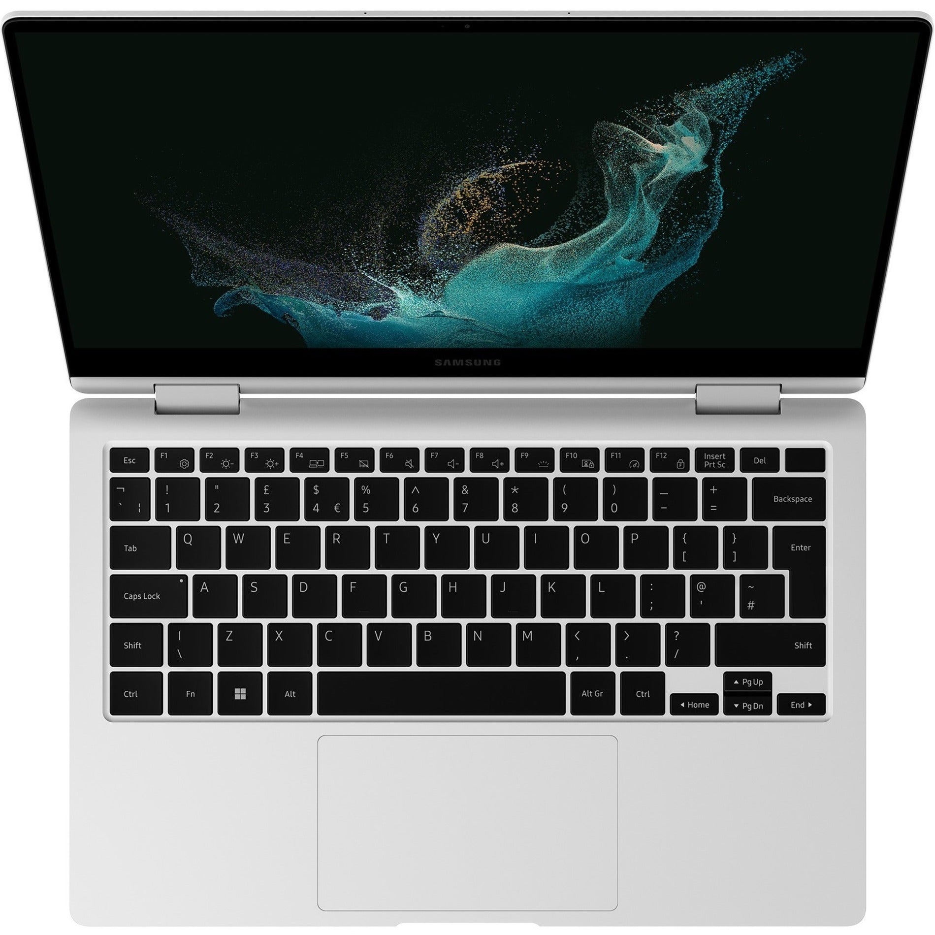 Samsung NP730QED-KB4US Galaxy Book2 360 13.3" 2-in-1 Notebook, Intel Core i7, 16GB RAM, 512GB SSD, Windows 11 Pro