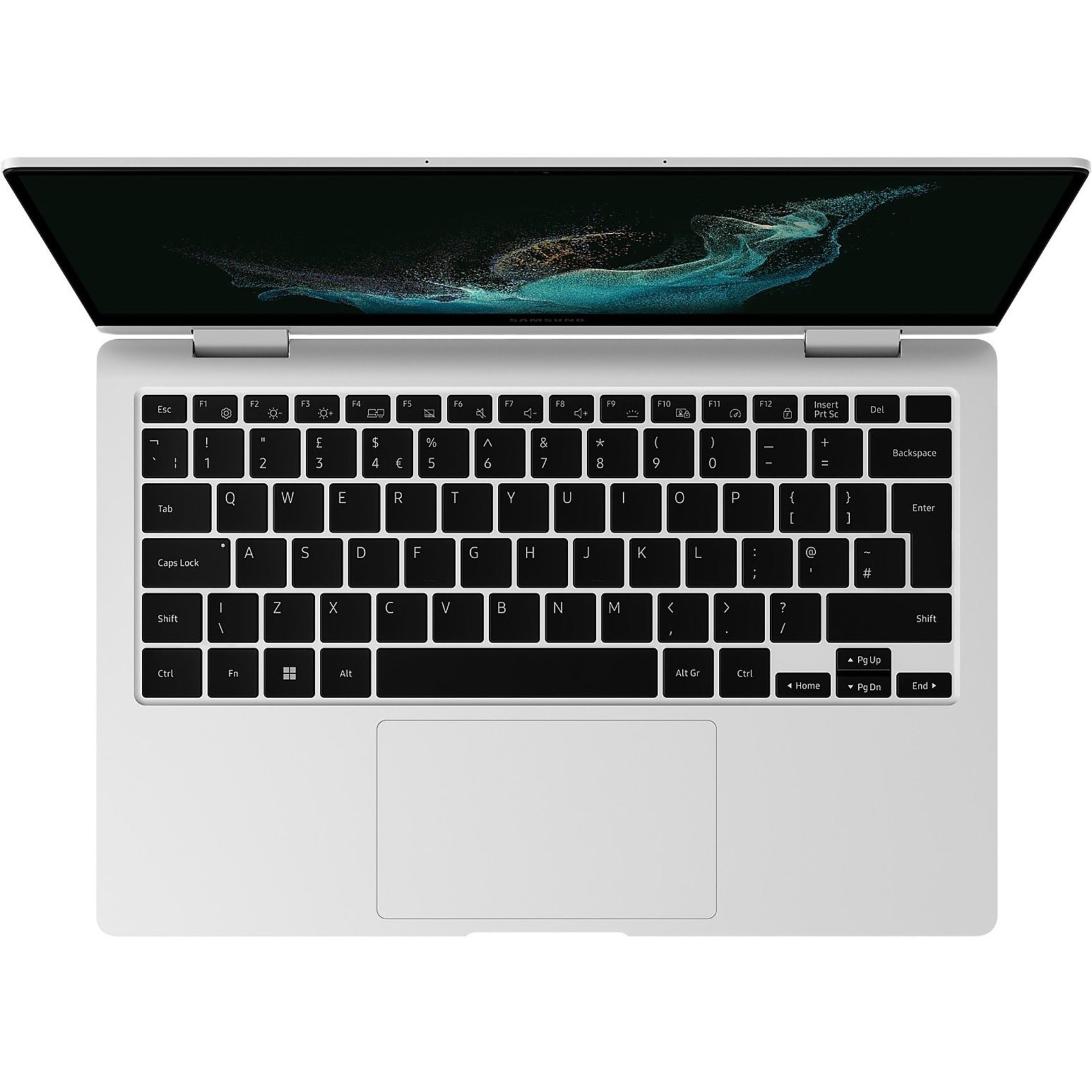 Samsung NP730QED-KB4US Galaxy Book2 360 13.3" 2-in-1 Notebook, Intel Core i7, 16GB RAM, 512GB SSD, Windows 11 Pro