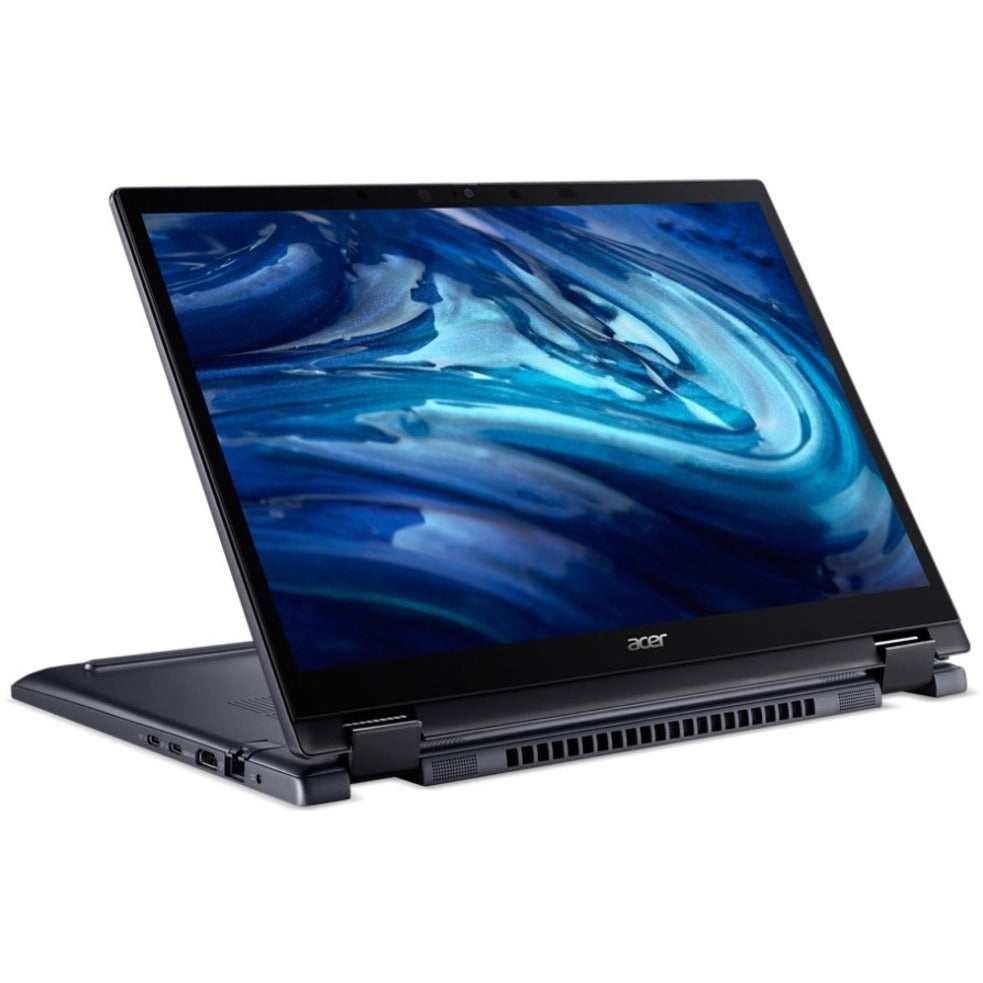 Acer TravelMate Spin P4 Convertible 2-in-1 Notebook, Ryzen 7 PRO, 14" WUXGA Touchscreen, 16GB DDR5, 512GB SSD, Windows 11 Pro, Fingerprint Reader - NX.VUTAA.001 (1 Year Warranty)