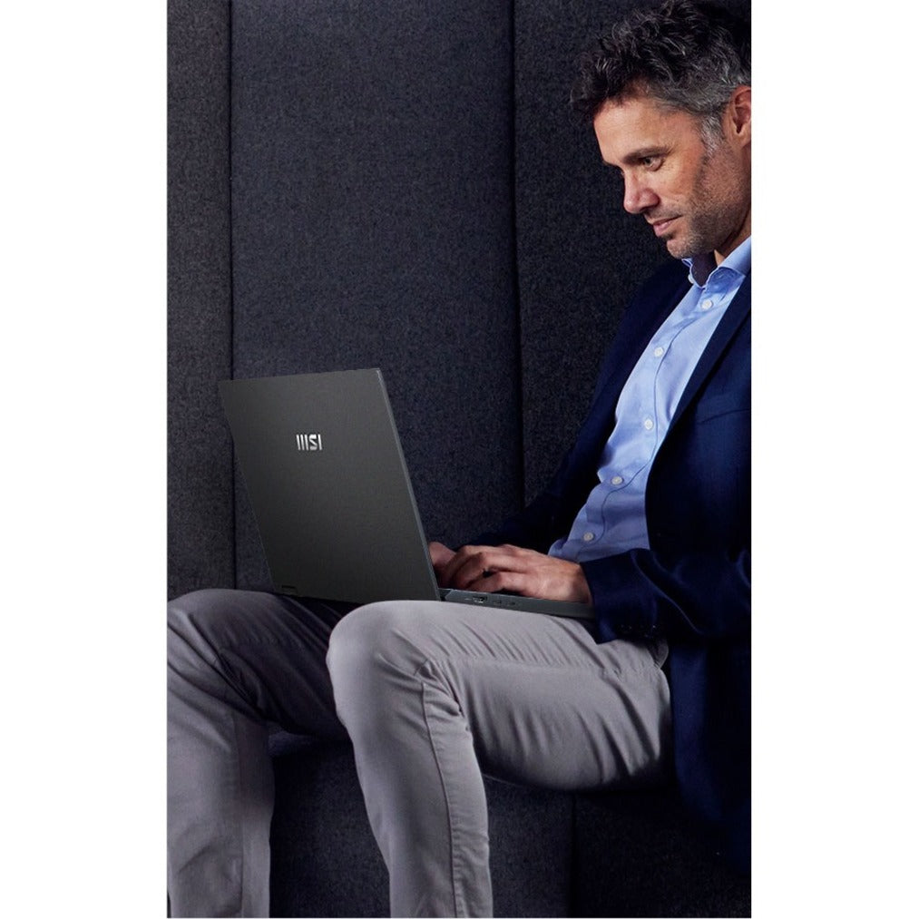 MSI Summit E14 Flip Evo Convertible 2-in-1 Notebook, 14" QHD+ Touchscreen, 13th Gen Intel Core i7, 32GB LPDDR5, 1TB NVMe SSD, Intel Evo Platform, Windows 11 Pro, Ink Black - SUME1413268 (3 Year Warranty)