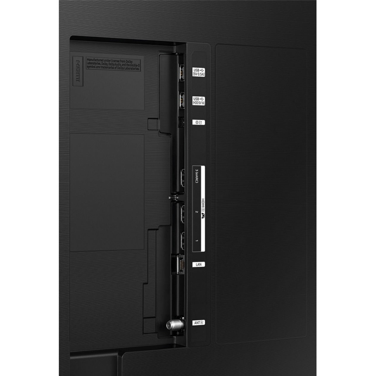 Samsung CU8000 75" Crystal UHD 4K Smart LED-LCD TV, AirSlim Design, HDR10+, Motion Xcelerator, Dolby Sound, Q-Symphony, Voice Assistant, Gaming Hub - UN75CU8000FXZA Black (1 Year Warranty)