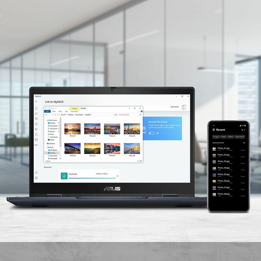 ASUS ExpertBook B3 Flip Convertible 14" FHD Touch Notebook, 12th Gen Core i5, 16GB RAM, 256GB SSD, Windows 11 Pro, Star Black - B3402FBA-XH53T (3 Year Warranty)