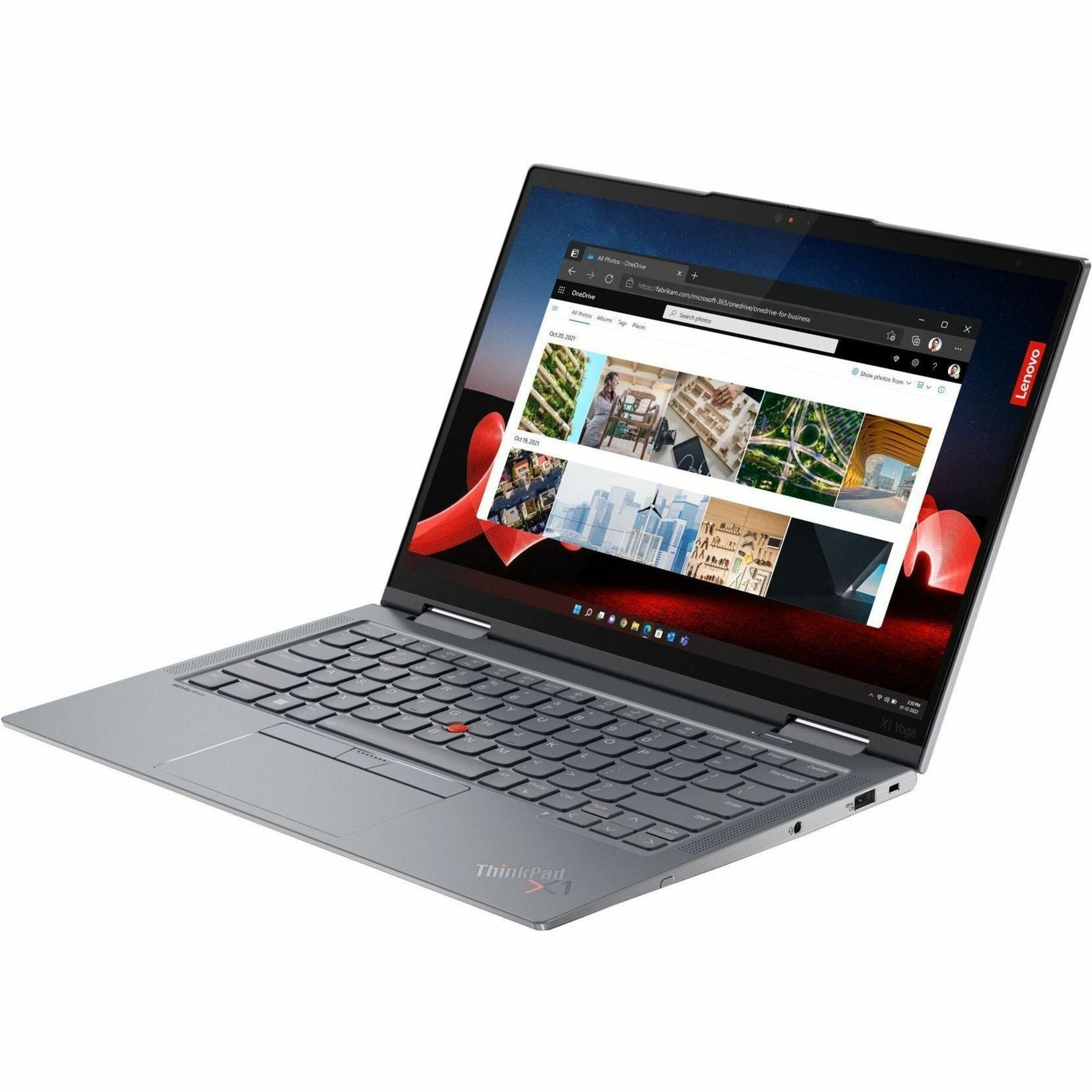 Lenovo ThinkPad X1 Yoga Gen 8 Convertible 2-in-1 Notebook, 14" OLED Touchscreen, 13th Gen Intel Core i7, 16GB LPDDR5, 512GB SSD, Windows 11 Pro, Storm Gray - 21HQ0076US (3 Year Warranty)