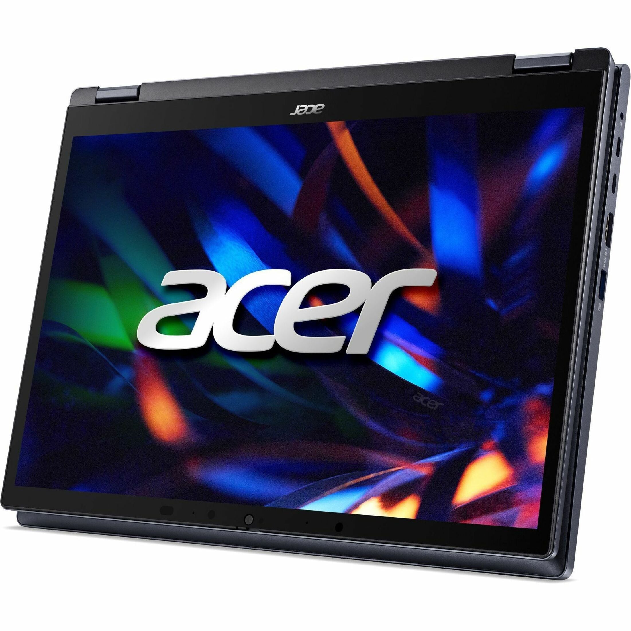 Acer TravelMate P4 Spin 14 Convertible 2-in-1 Notebook, 13th Gen Core i5, 14" WUXGA Touchscreen, 16GB RAM, 512GB SSD, Windows 11 Pro, Blue - NX.VZQAA.001 (1 Year Warranty)