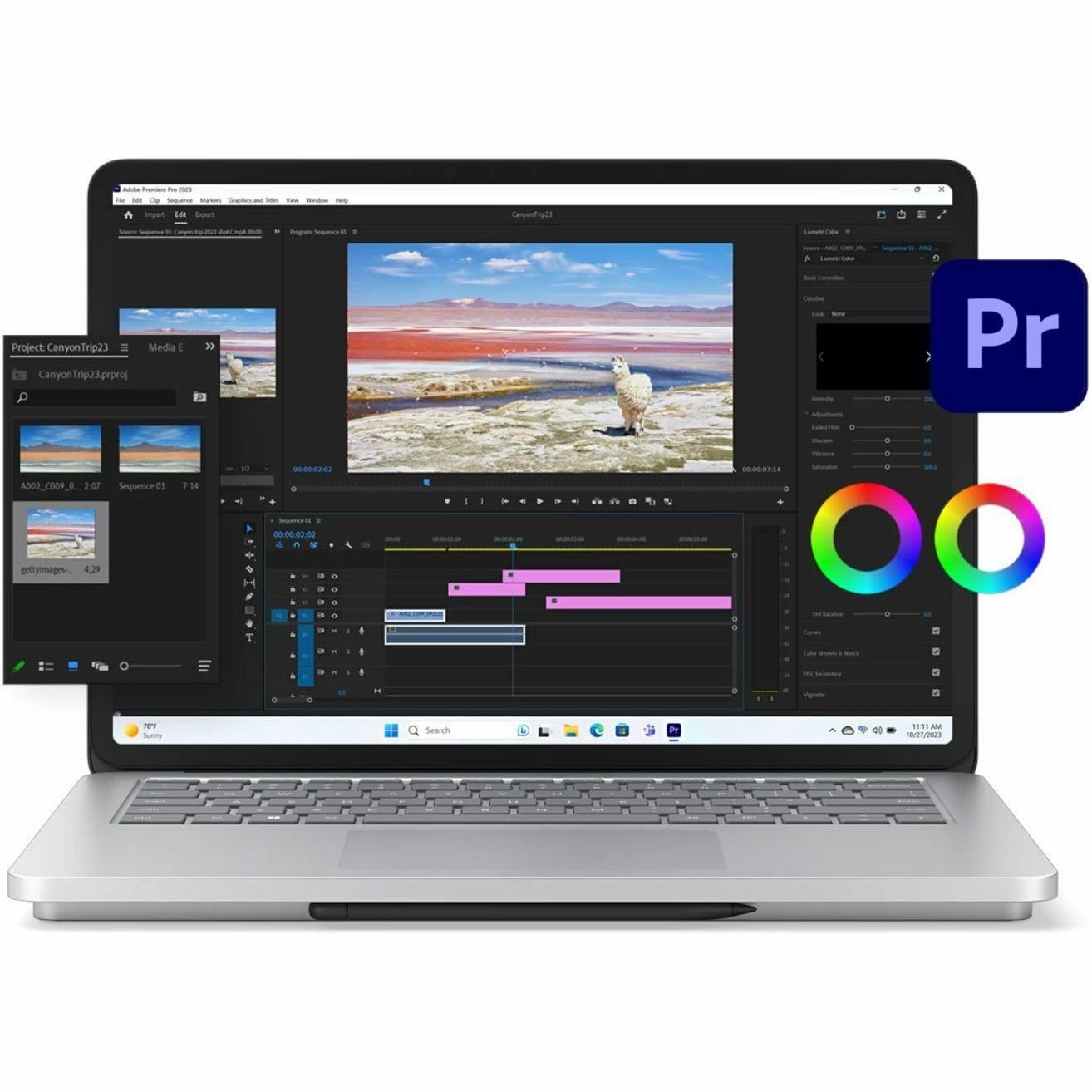 Microsoft Surface Laptop Studio 2 2024 Convertible 2-in-1 Notebook, 14.4" PixelSense 120Hz Touch, Intel Core i7, RTX 4050 6GB, 32GB RAM, 1TB SSD, Windows 11, Platinum - Z1J-00001 (1 Year Warranty)