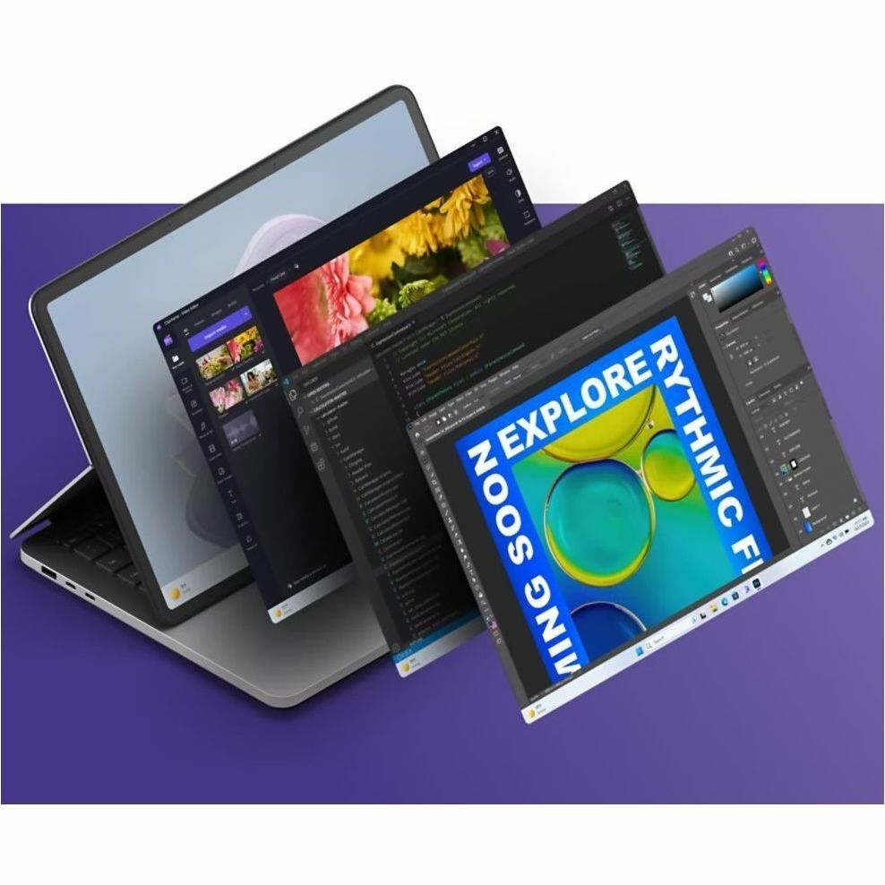 Microsoft Surface Laptop Studio 2 2024 Convertible 2-in-1 Notebook, 14.4" PixelSense 120Hz Touch, Intel Core i7, RTX 4050 6GB, 32GB RAM, 1TB SSD, Windows 11, Platinum - Z1J-00001 (1 Year Warranty)