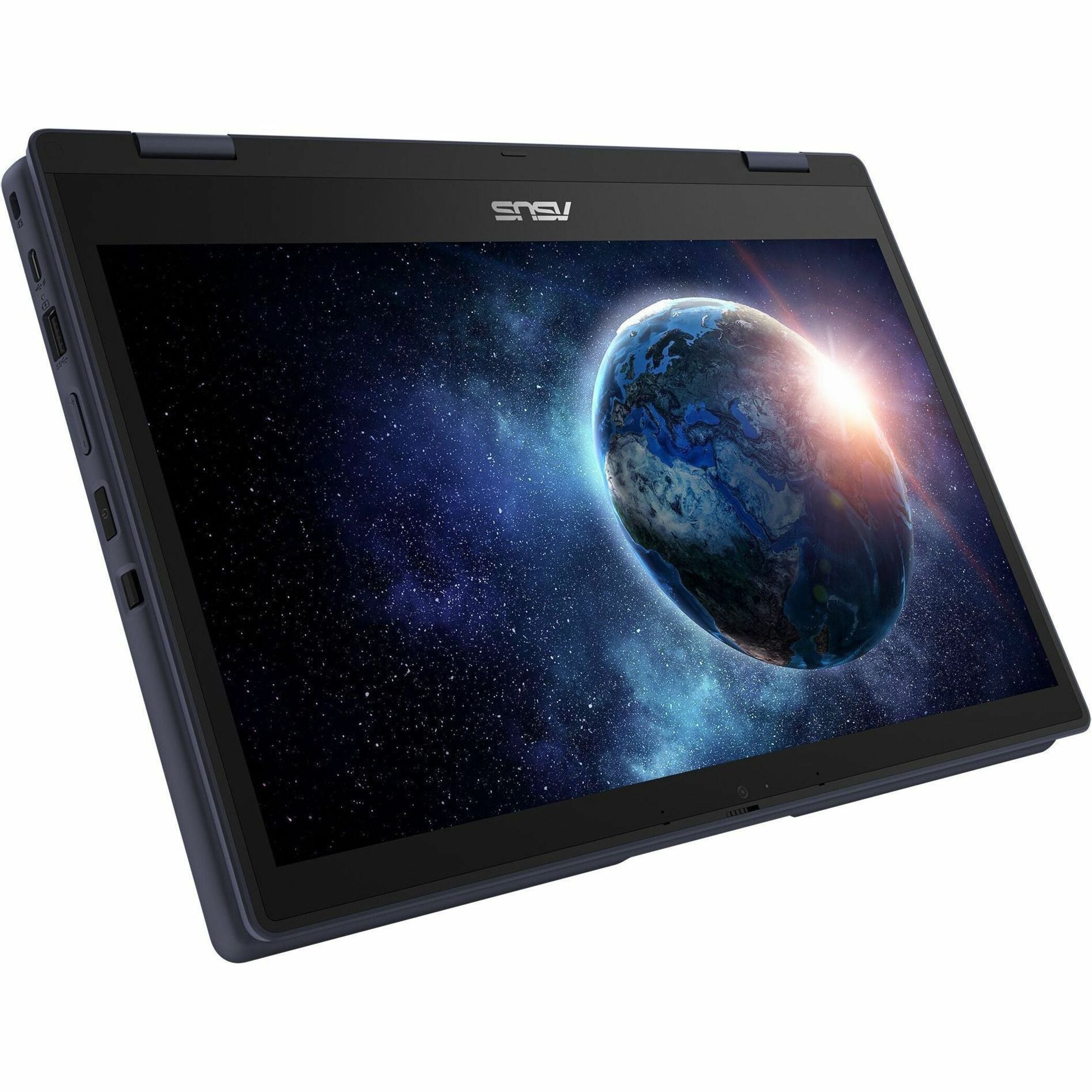 ASUS BR1402F Convertible 2-in-1 Notebook, 14" FHD Touchscreen, Intel N200 Quad-Core, 8GB DDR4, 128GB SSD, Windows 11 Pro, USB-C, 10Hr Battery, Mineral Gray - BR1402FGA-YS24T (1 Year Warranty)