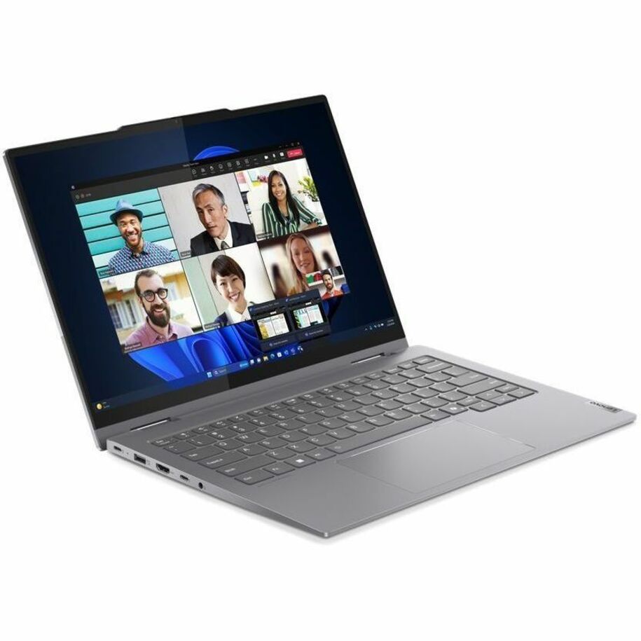 Lenovo 2024 ThinkBook 14 G4 IML Convertible 2-in-1 Notebook, Intel Core Ultra 7, 16GB DDR5, 512GB SSD, 14" WUXGA Touch IPS, Windows 11 Pro, Luna Gray - 21MX000GUS (1 Year Warranty)