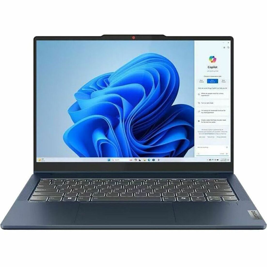 Lenovo IdeaPad 5 14IRU9 Convertible 2-in-1 Notebook, Intel Core 5 120U, 8GB RAM, 256GB SSD, 14" WUXGA Touchscreen, Windows 11, 19Hr Battery, Cosmic Blue - 83DT000MUS (1 Year Warranty)