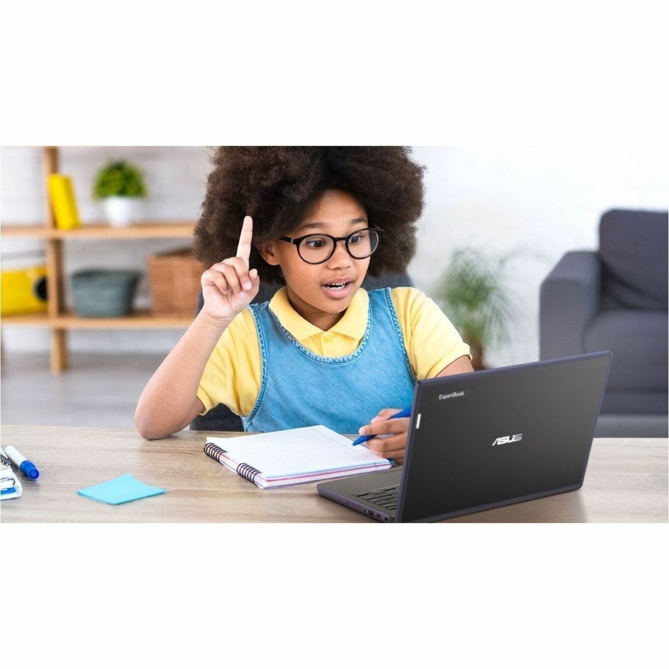 ASUS BR1204F Convertible Rugged 2-in-1 Notebook, 12.2" WUXGA Touchscreen, Intel N100, 4GB LPDDR5, Windows 11 Pro, Dual Camera, Military-Grade Durability, Mineral Gray - BR1204FGA-YS14T-S (1 Year Warranty)