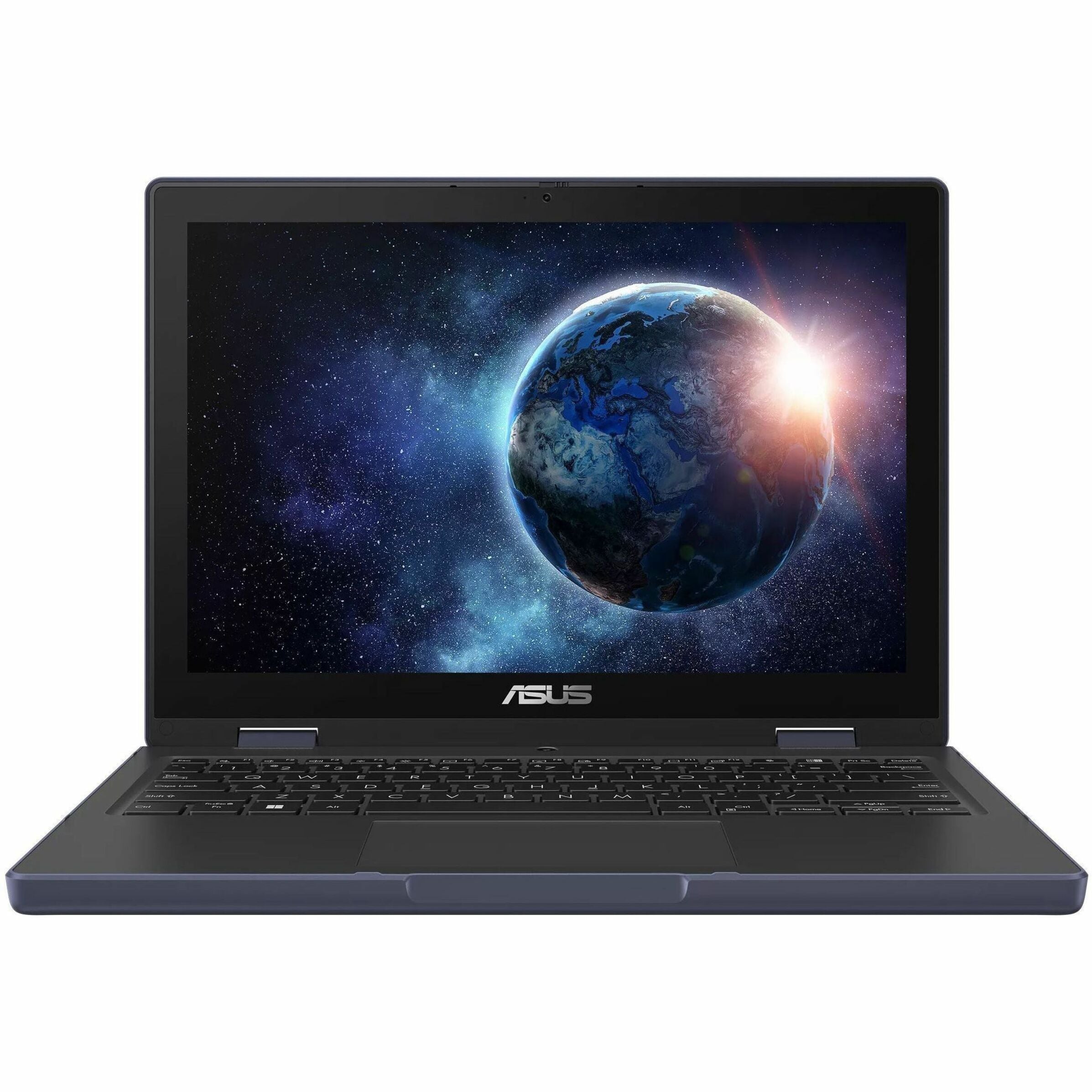 ASUS BR1204F Convertible Rugged 2-in-1 Notebook, 12.2" WUXGA Touchscreen, Intel N100, 4GB LPDDR5, Windows 11 Pro, Dual Camera, Military-Grade Durability, Mineral Gray - BR1204FGA-YS14T-S (1 Year Warranty)