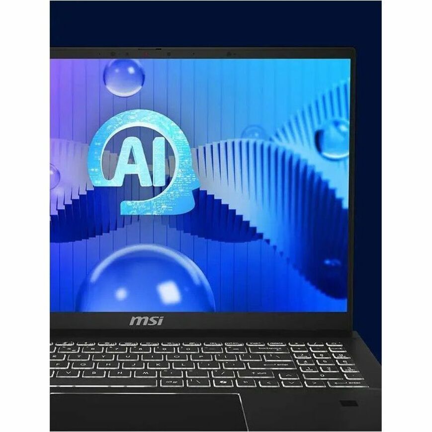 MSI Summit E16 AI Evo 2024 Convertible 2-in-1 Notebook, Intel Core Ultra 7, 32GB LPDDR5, 1TB SSD, 16" QHD+ 165Hz Touch, Intel Arc Graphics, Windows 11 Pro, Ink Black - SUM16EVO14024 (1 Year Warranty)