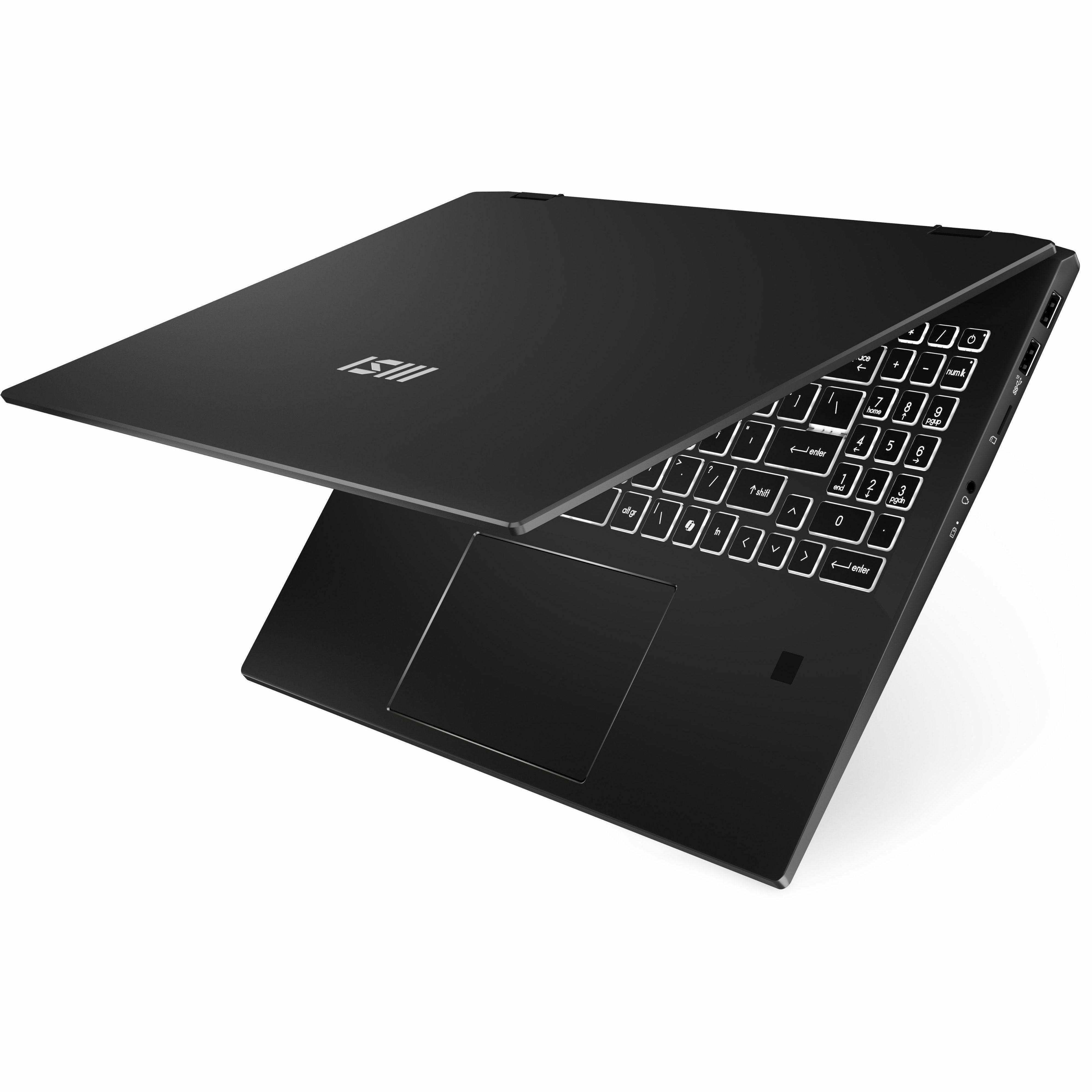 MSI Summit E16 AI Evo 2024 Convertible 2-in-1 Notebook, Intel Core Ultra 7, 32GB LPDDR5, 1TB SSD, 16" QHD+ 165Hz Touch, Intel Arc Graphics, Windows 11 Pro, Ink Black - SUM16EVO14024 (1 Year Warranty)