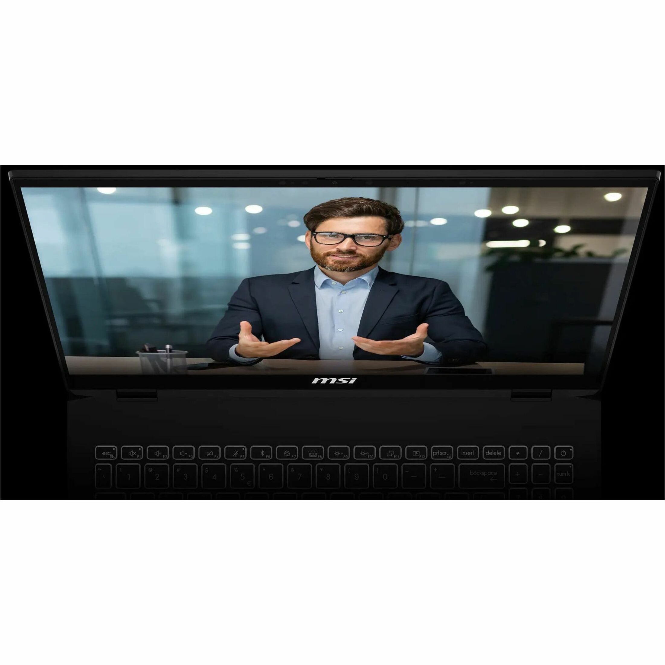 MSI Summit E16 AI Evo 2024 Convertible 2-in-1 Notebook, Intel Core Ultra 7, 32GB LPDDR5, 1TB SSD, 16" QHD+ 165Hz Touch, Intel Arc Graphics, Windows 11 Pro, Ink Black - SUM16EVO14024 (1 Year Warranty)