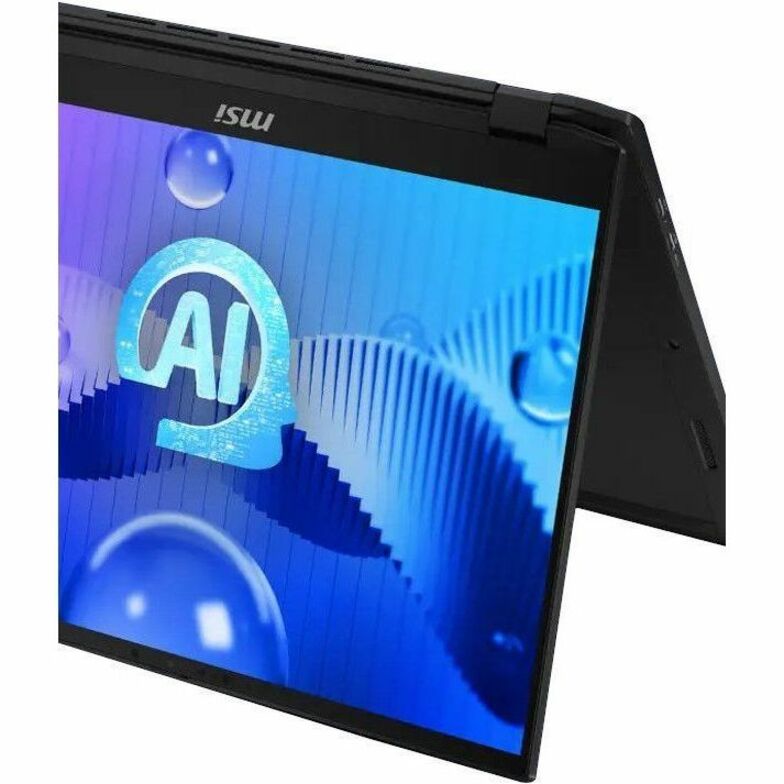 MSI Summit E16 AI Studio Convertible 2-in-1 Notebook, Intel Core Ultra 7 155H, 32GB RAM, 1TB SSD, RTX 4060 8GB, 16" QHD+ 165Hz Touch, Windows 11 Pro, Black - SUM16STU14037 (3 Year Warranty)