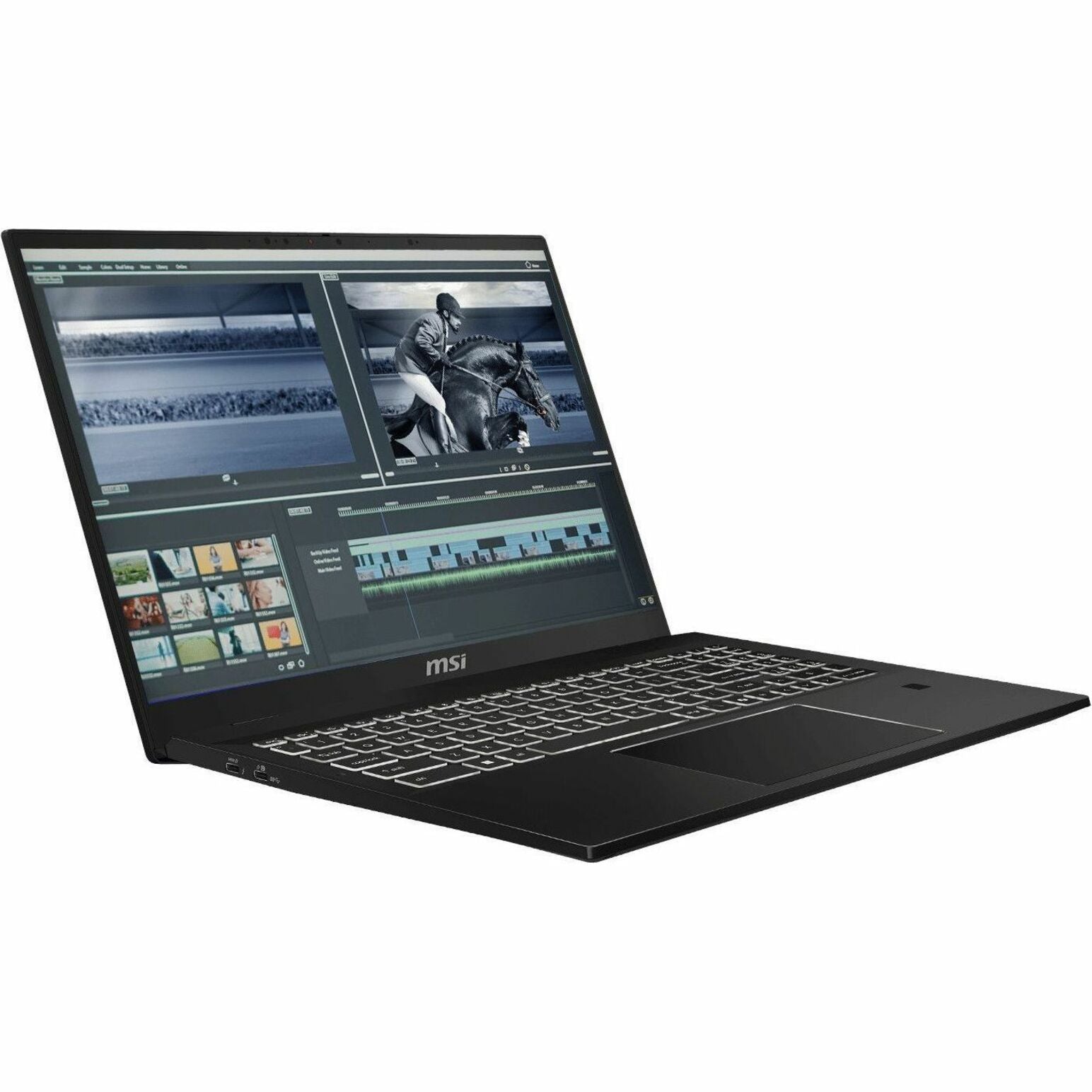 MSI Summit E16 AI Studio Convertible 2-in-1 Notebook, Intel Core Ultra 7 155H, 32GB RAM, 1TB SSD, RTX 4060 8GB, 16" QHD+ 165Hz Touch, Windows 11 Pro, Black - SUM16STU14037 (3 Year Warranty)
