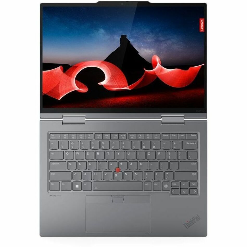 Lenovo 2024 ThinkPad X1 Gen 9 Convertible 2-in-1 Notebook, 14" WUXGA Touchscreen, Intel Core Ultra 7 165U vPro, 16GB LPDDR5X, 1TB SSD, Windows 11 Pro - 21KE005LUS (3 Year Warranty)