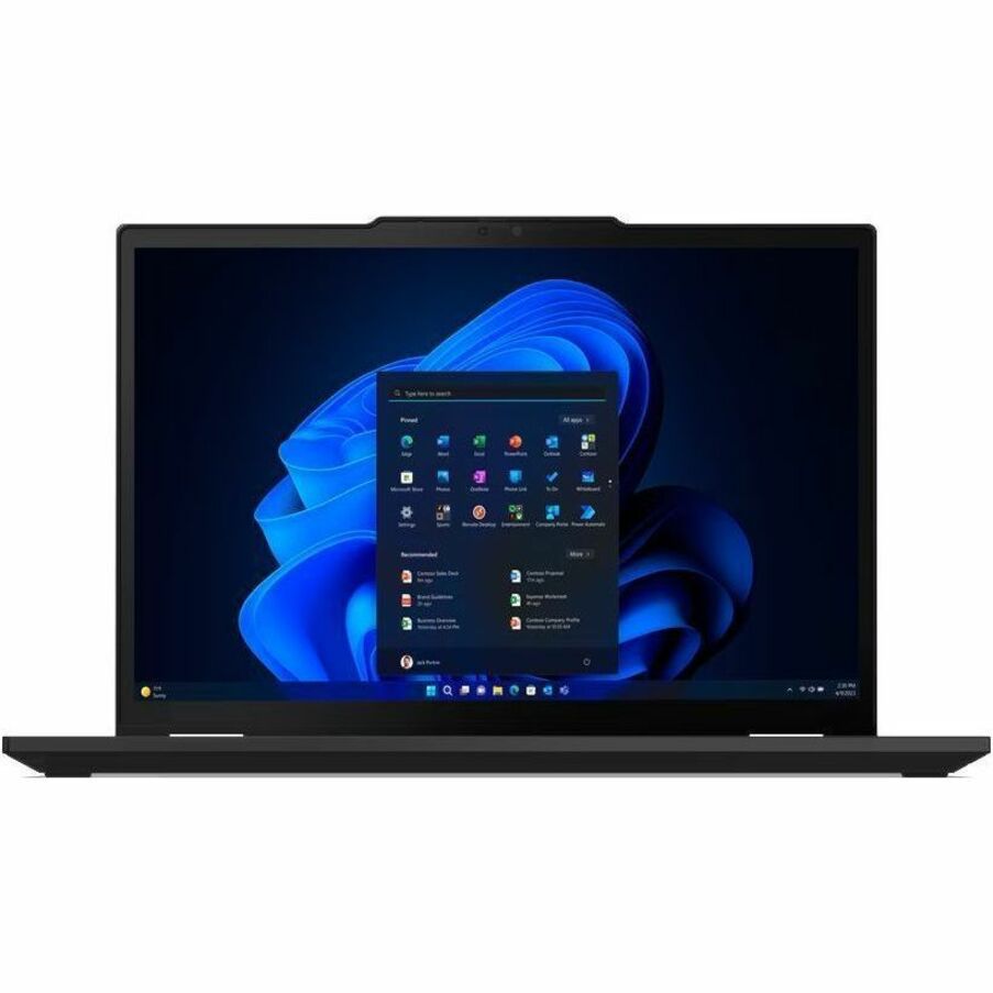 Lenovo ThinkPad X13 Gen 5 Convertible 2-in-1 Notebook, 13.3" IPS Touch, Intel Core Ultra 7 155U, 16GB LPDDR5X, 1TB SSD, Windows 11 Pro, Black - 21LW0029US (1 Year Warranty)