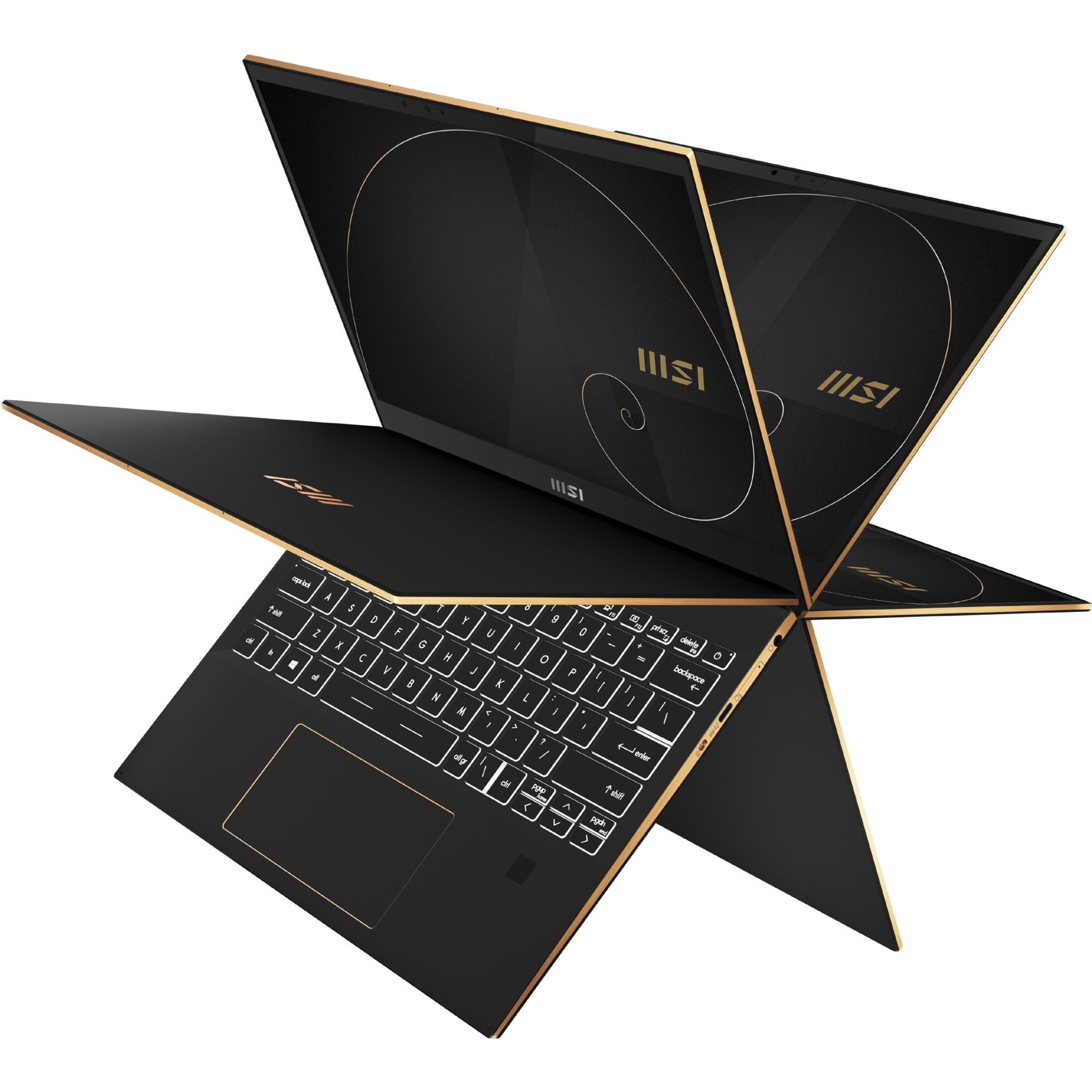 MSI Summit E13 Flip Evo 2024 Convertible Notebook, Intel i7-1280P, 16GB LPDDR5, 1TB SSD, 13.4" FHD+ 120Hz IPS Touch, Windows 11 Pro, Intel Evo, Ink Black - SUME1312262 (3 Year Warranty)