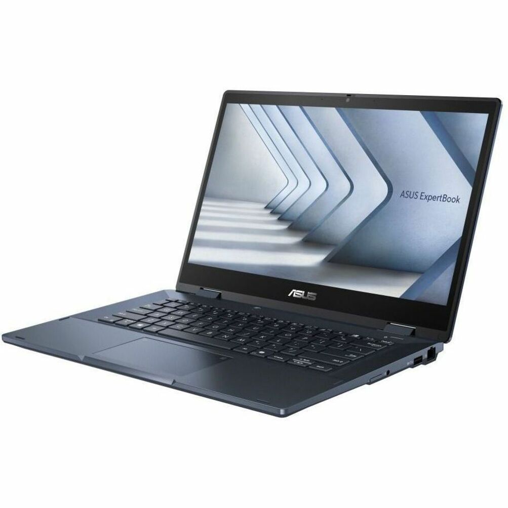 ASUS ExpertBook B3 Flip Convertible 2-in-1 Notebook, Intel Core 7 150U, 14" FHD Touchscreen, 16GB DDR4, 512GB SSD, Windows 11 Pro, AI-Powered, Dual Cameras, Star Black - B3402FVA-XS74T (3 Year Warranty)