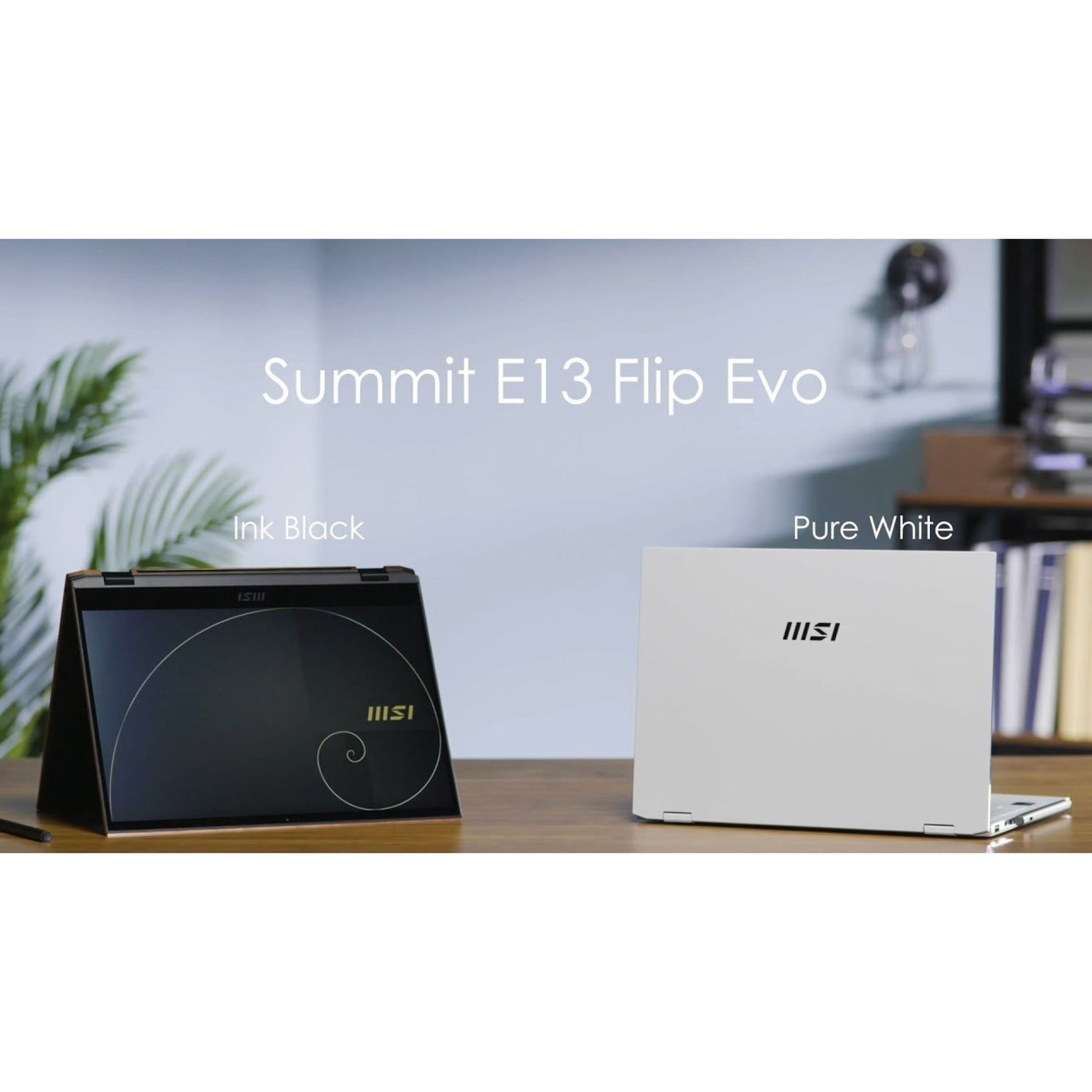 MSI 2025 Summit E13 Flip Evo Convertible 2-in-1 Notebook, 13.4" IPS Touchscreen, Intel Core i7-1360P, 16GB LPDDR5, 1TB SSD, Intel Iris Xe Graphics, Windows 11 Home, Ink Black - SUME1313243 (1 Year Warranty)