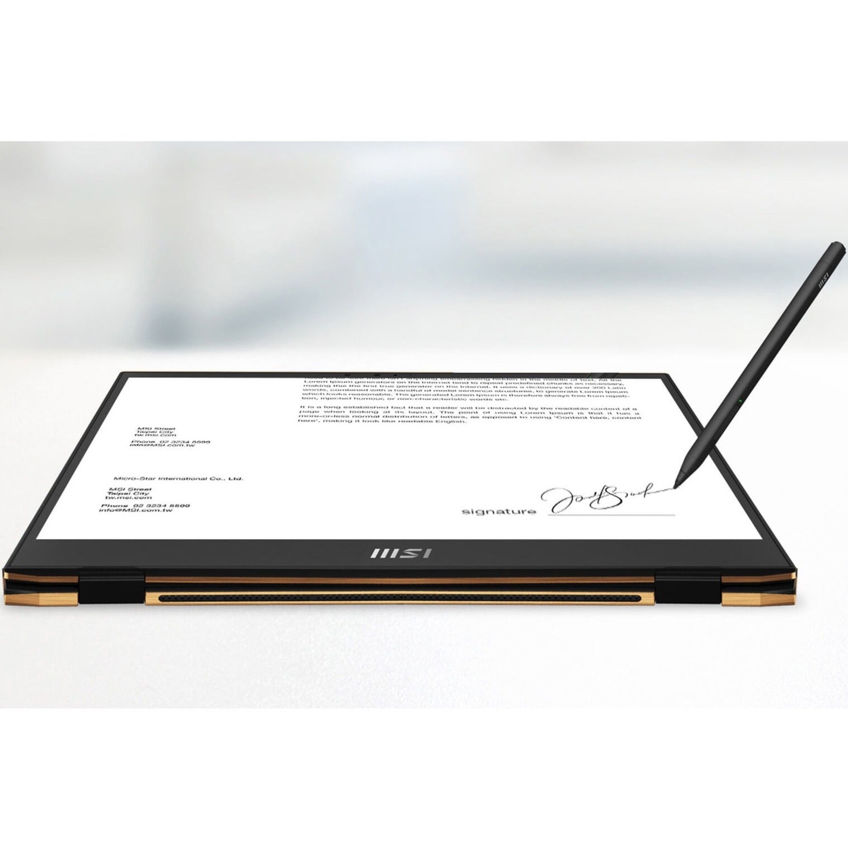 MSI 2025 Summit E13 Flip Evo Convertible 2-in-1 Notebook, 13.4" IPS Touchscreen, Intel Core i7-1360P, 16GB LPDDR5, 1TB SSD, Intel Iris Xe Graphics, Windows 11 Home, Ink Black - SUME1313243 (1 Year Warranty)