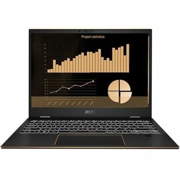 MSI 2025 Summit E13 Flip Evo Convertible 2-in-1 Notebook, 13.4" IPS Touchscreen, Intel Core i7-1360P, 16GB LPDDR5, 1TB SSD, Intel Iris Xe Graphics, Windows 11 Home, Ink Black - SUME1313243 (1 Year Warranty)