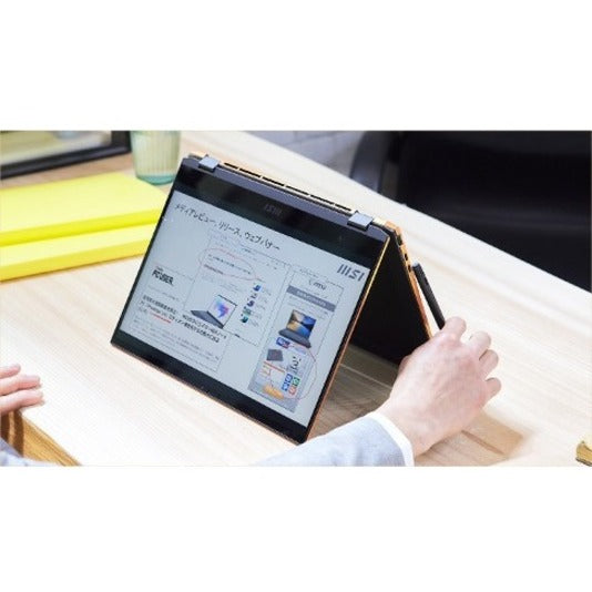 MSI 2025 Summit E13 Flip Evo Convertible 2-in-1 Notebook, 13.4" IPS Touchscreen, Intel Core i7-1360P, 16GB LPDDR5, 1TB SSD, Intel Iris Xe Graphics, Windows 11 Home, Ink Black - SUME1313243 (1 Year Warranty)