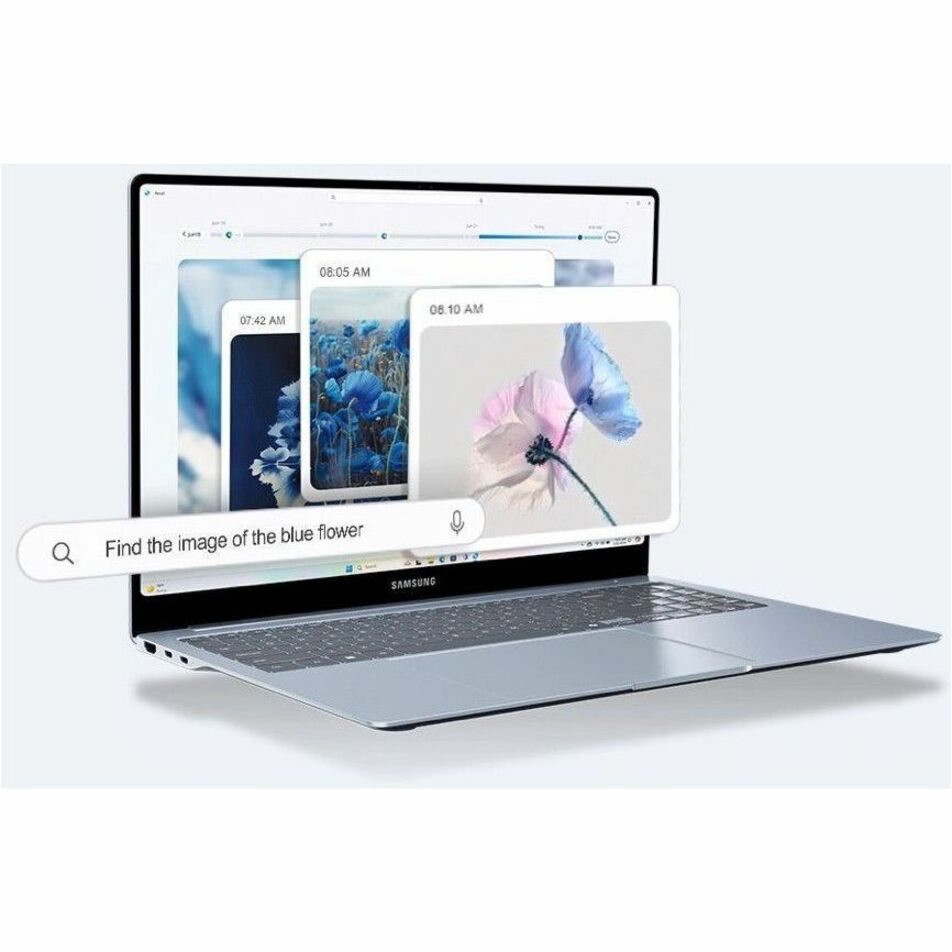 Samsung 2024 Galaxy Book4 Edge Convertible 2-in-1 Notebook, 14" Dynamic AMOLED 2X Touch, Snapdragon X Elite, 16GB RAM, 512GB SSD, Windows 11 Pro, AI-Powered, Copilot Key, Sapphire Blue - NP944XMA-MC1US (1 Year Warranty)