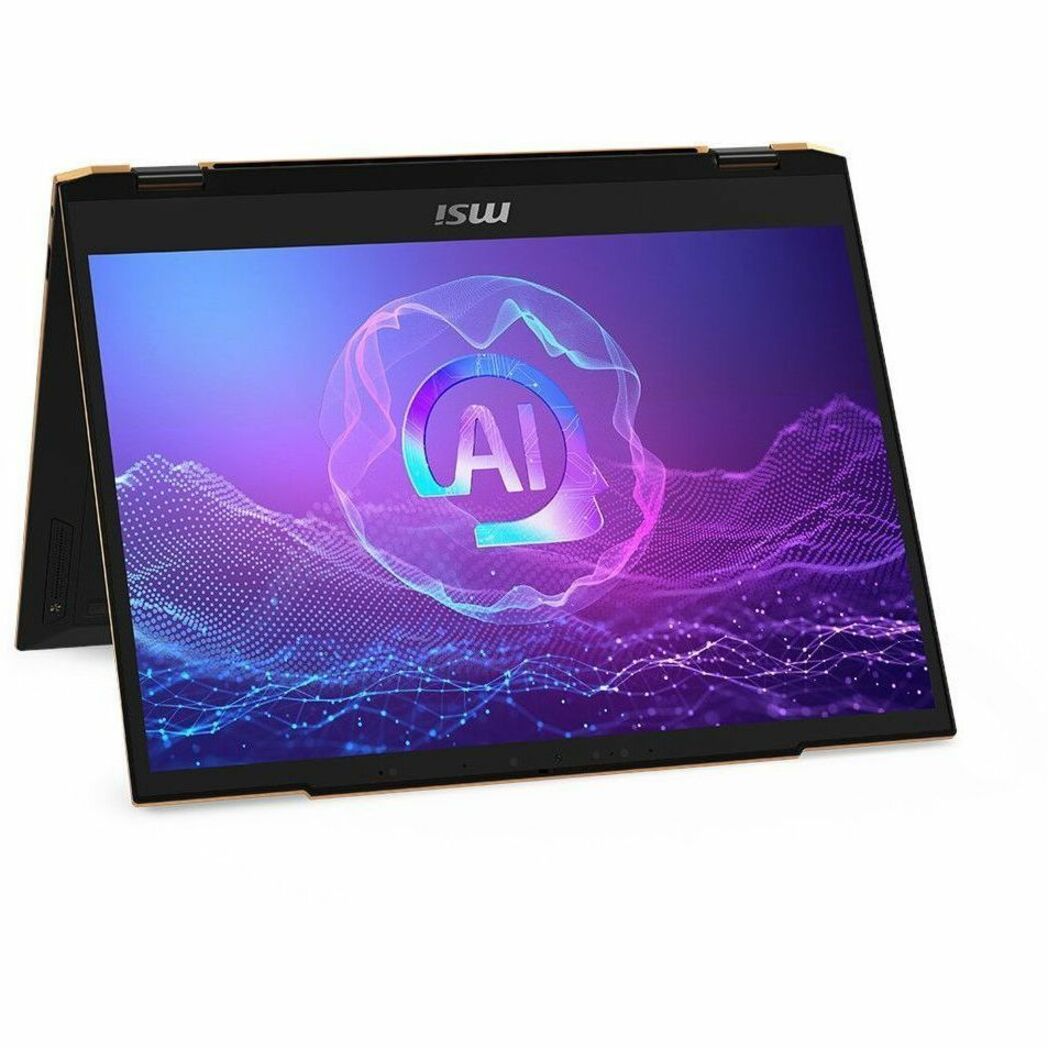 MSI Summit 13 AI+ Evo 2024 Convertible 2-in-1 Notebook, 13.3" FHD+ Touchscreen, Intel Core Ultra 7, 32GB LPDDR5X, 1TB SSD, Intel Arc Graphics, Windows 11 Pro, MSI Pen2, Ink Black - SUM13A2012 (3 Year Warranty)