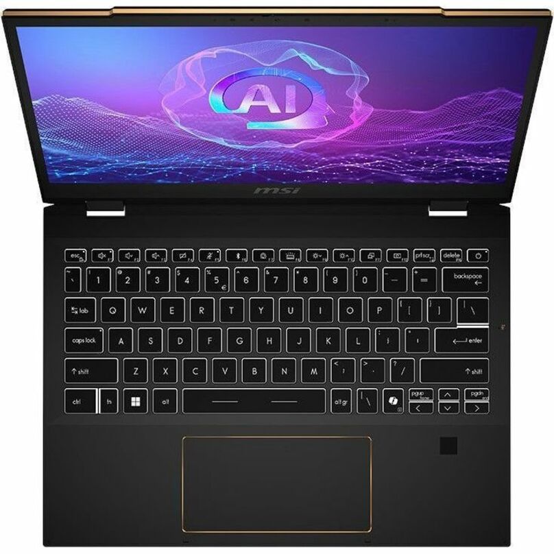 MSI Summit 13 AI+ Evo 2024 Convertible 2-in-1 Notebook, 13.3" FHD+ Touchscreen, Intel Core Ultra 7, 32GB LPDDR5X, 1TB SSD, Intel Arc Graphics, Windows 11 Pro, MSI Pen2, Ink Black - SUM13A2012 (3 Year Warranty)